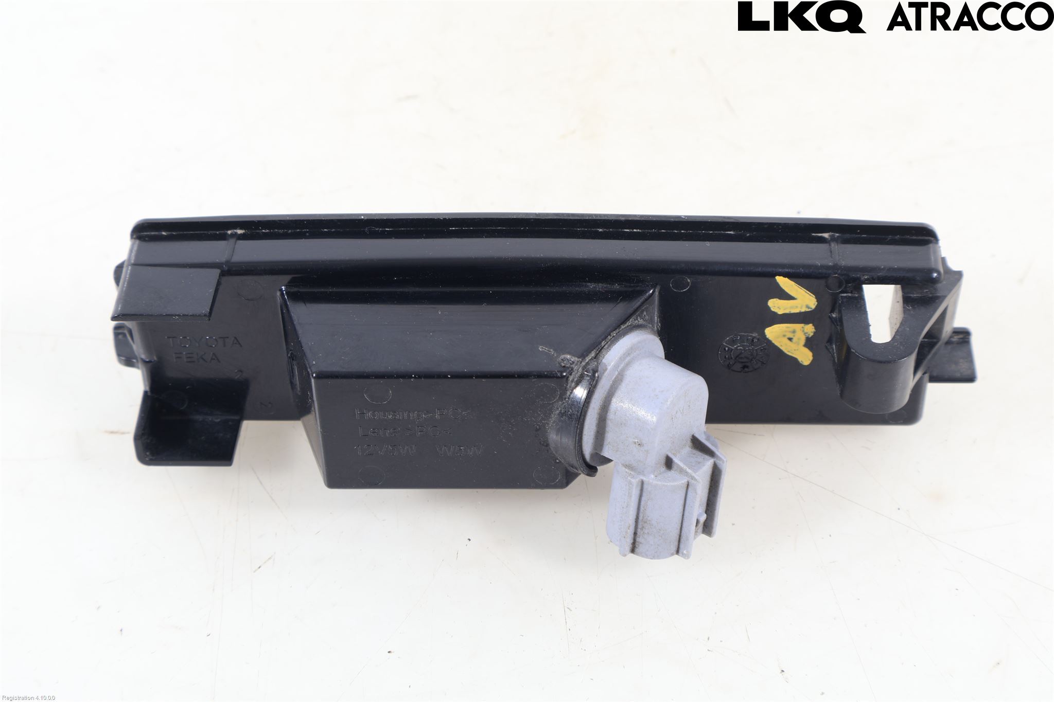 Toyota COROLLA 19- Skylt Belysning