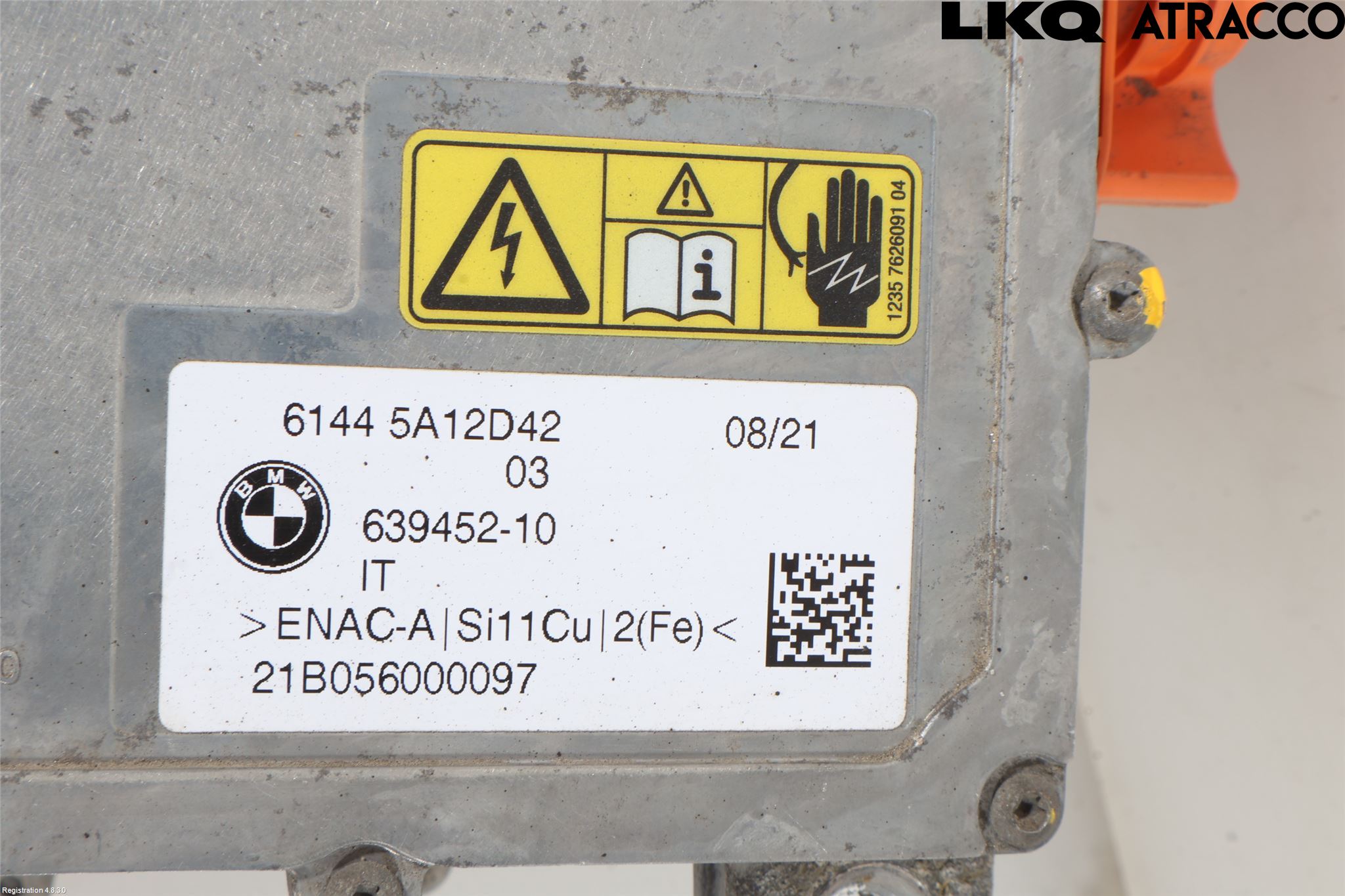 BMW i3 I01 13-22 Batteriladdare Högspänning