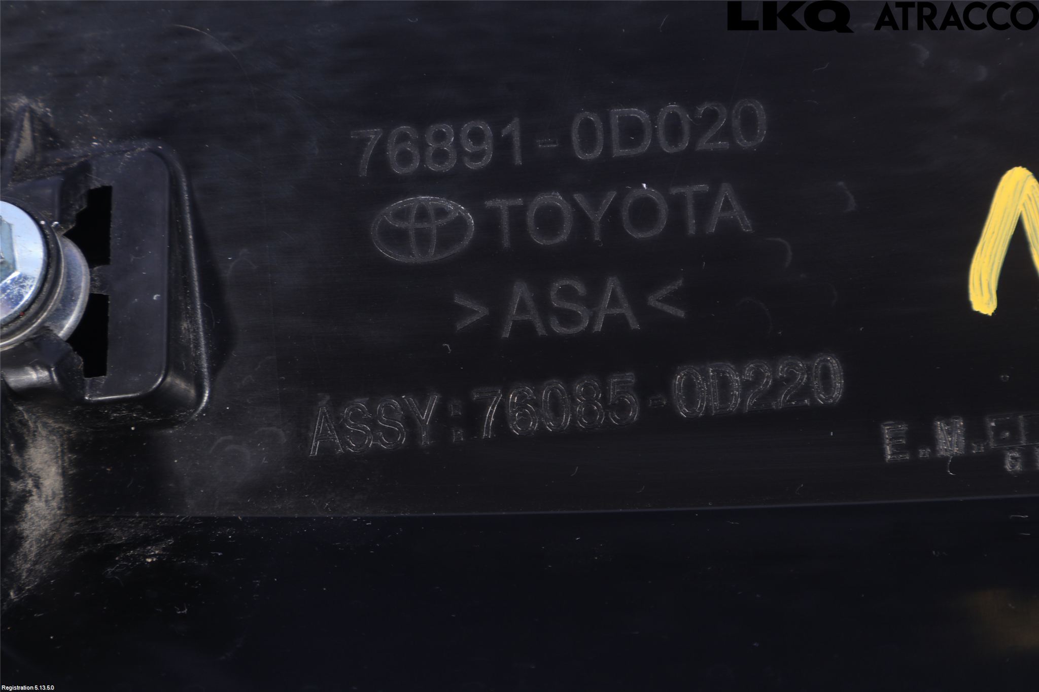 Toyota YARIS CROSS XP21 21- Spoiler Baklucka