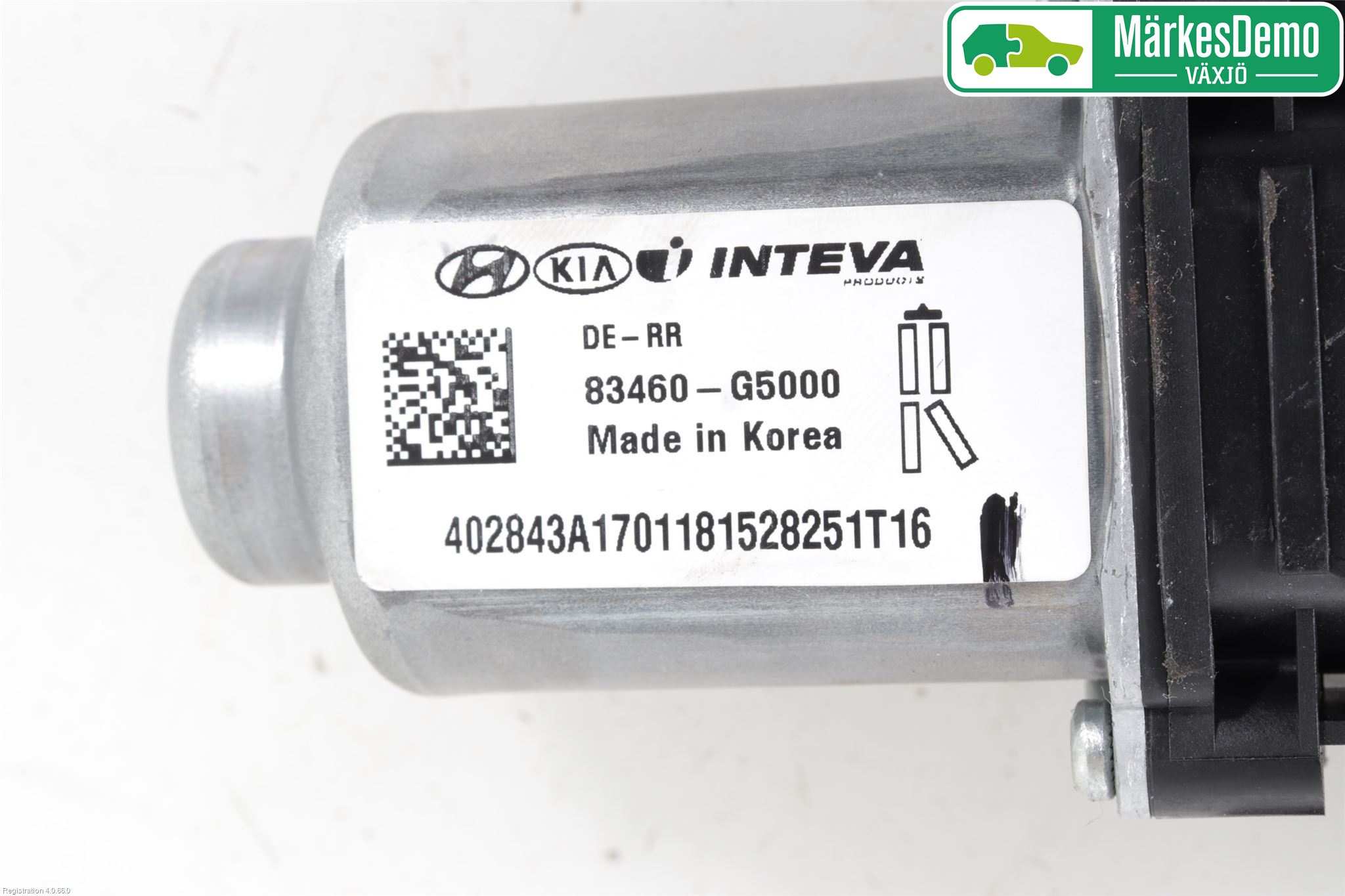 Kia NIRO (DE) 17-22 Fönsterhiss El Kompl