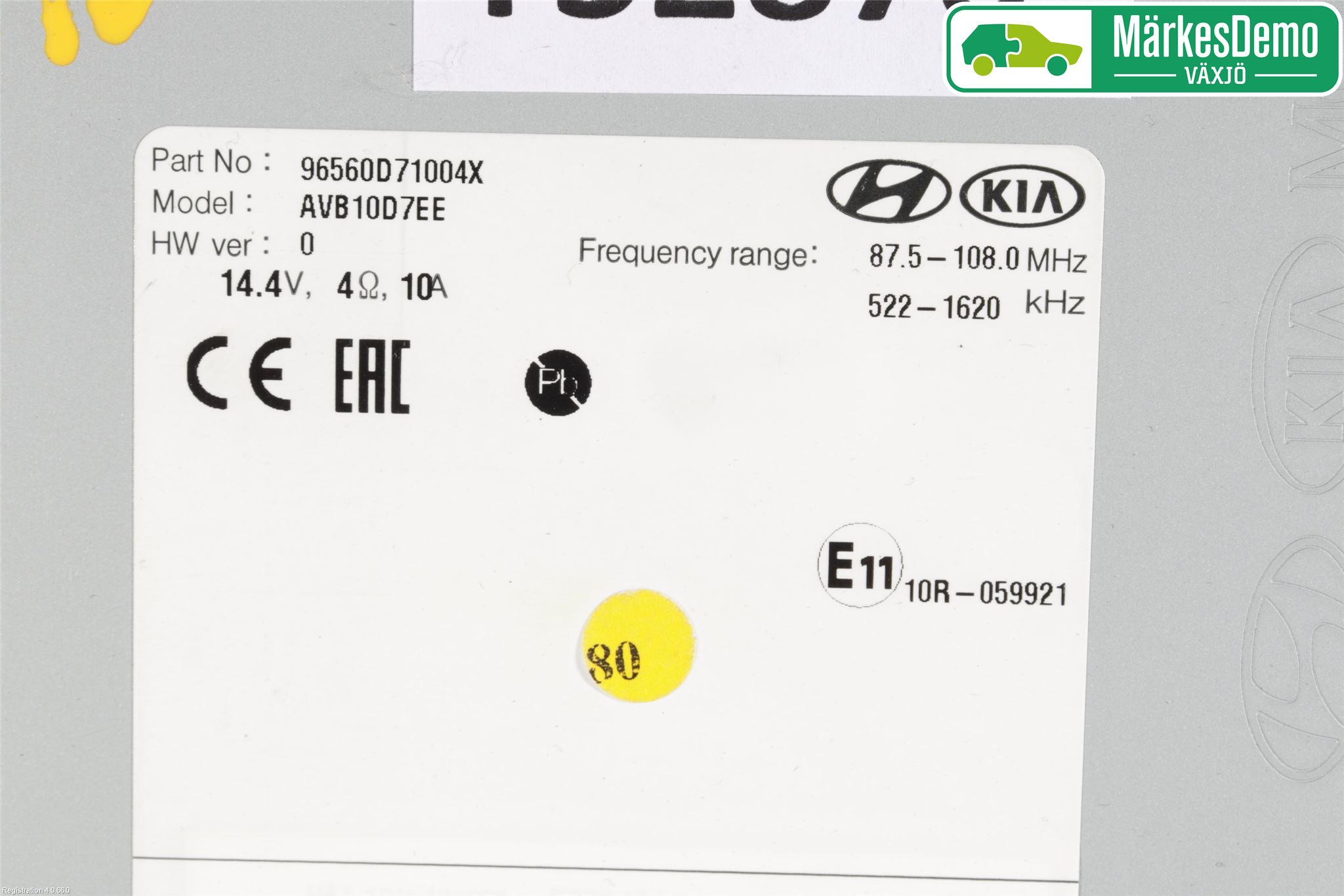 Hyundai TUCSON 05- Cd Radio - Multimediapanel