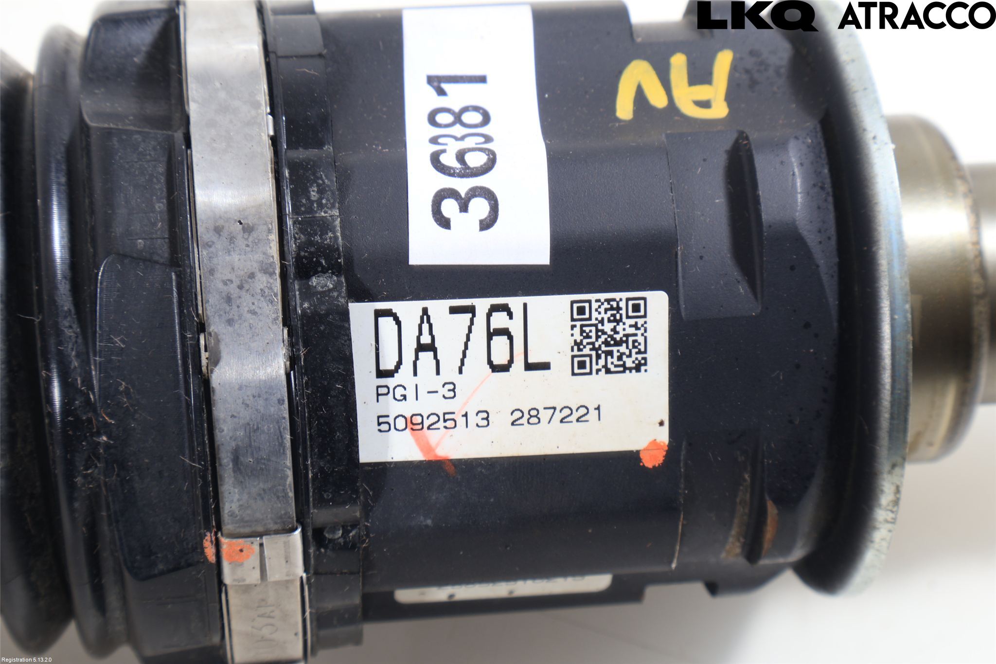 Toyota RAV4 19- Drivaxel Fram Vänster