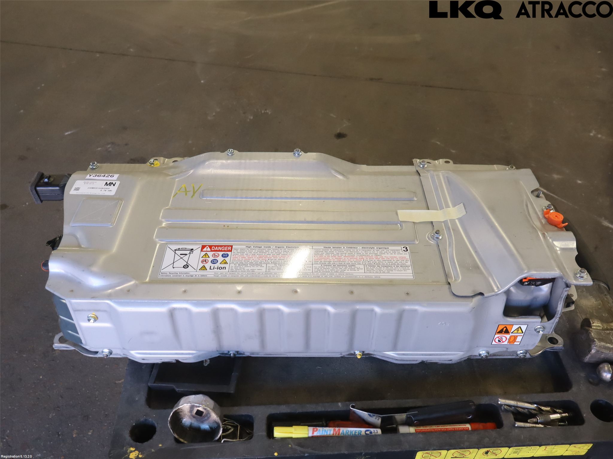 Toyota YARIS XP21 20- Batteri Högspänning