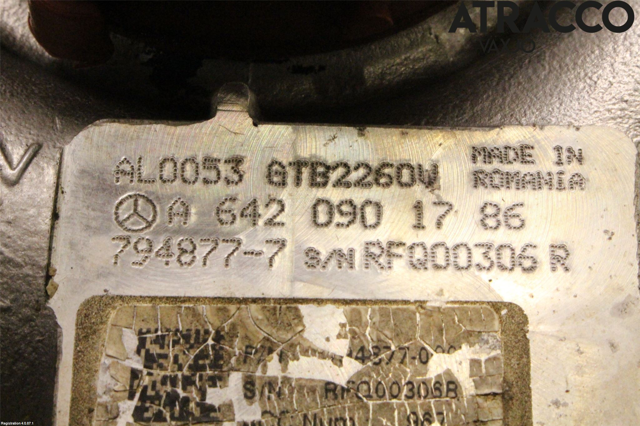 Mercedes-Benz MB CLS (C218/X218) 11-17 Turboaggregat