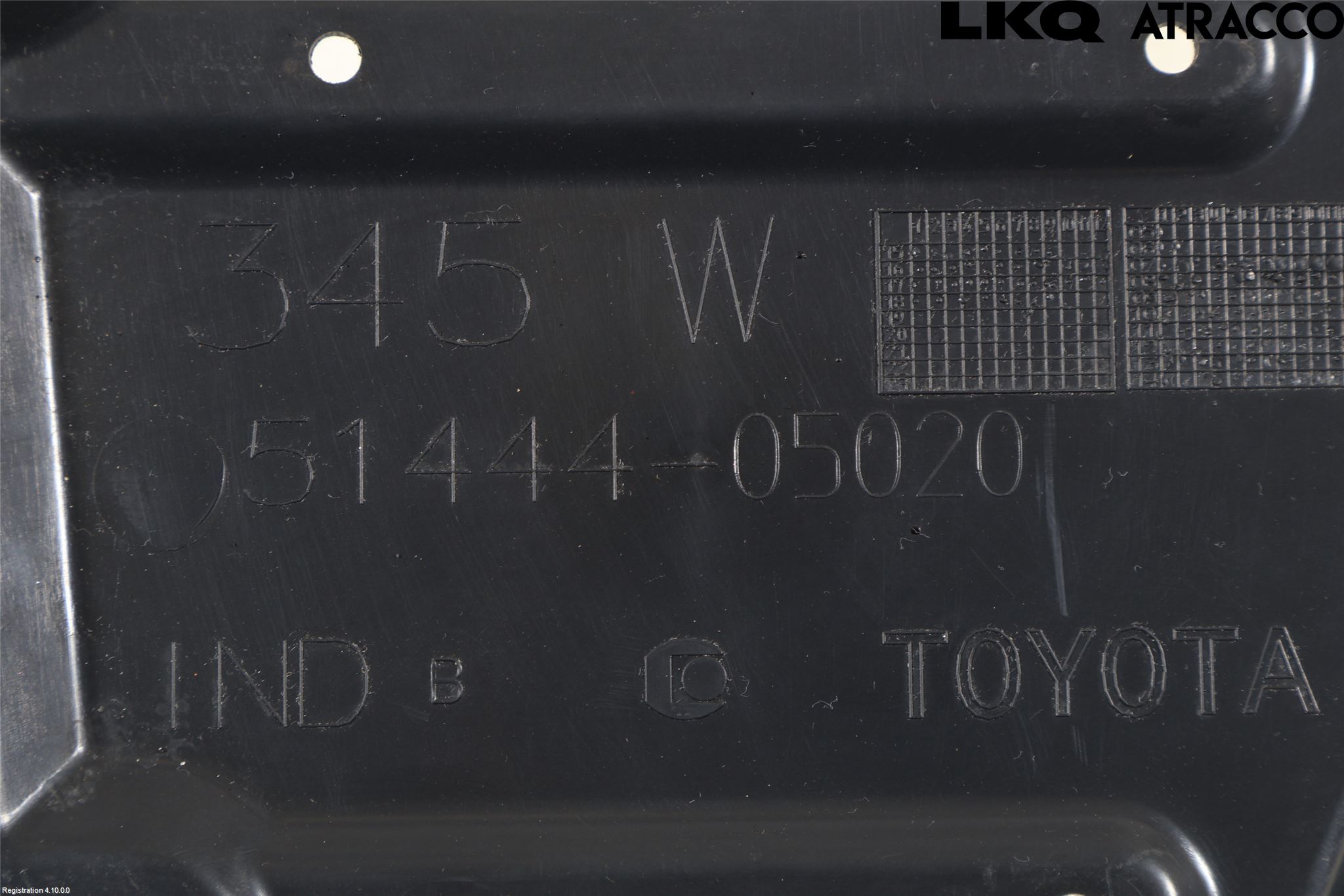 Toyota AURIS 13-19 Hasplåt Plåt-Plast