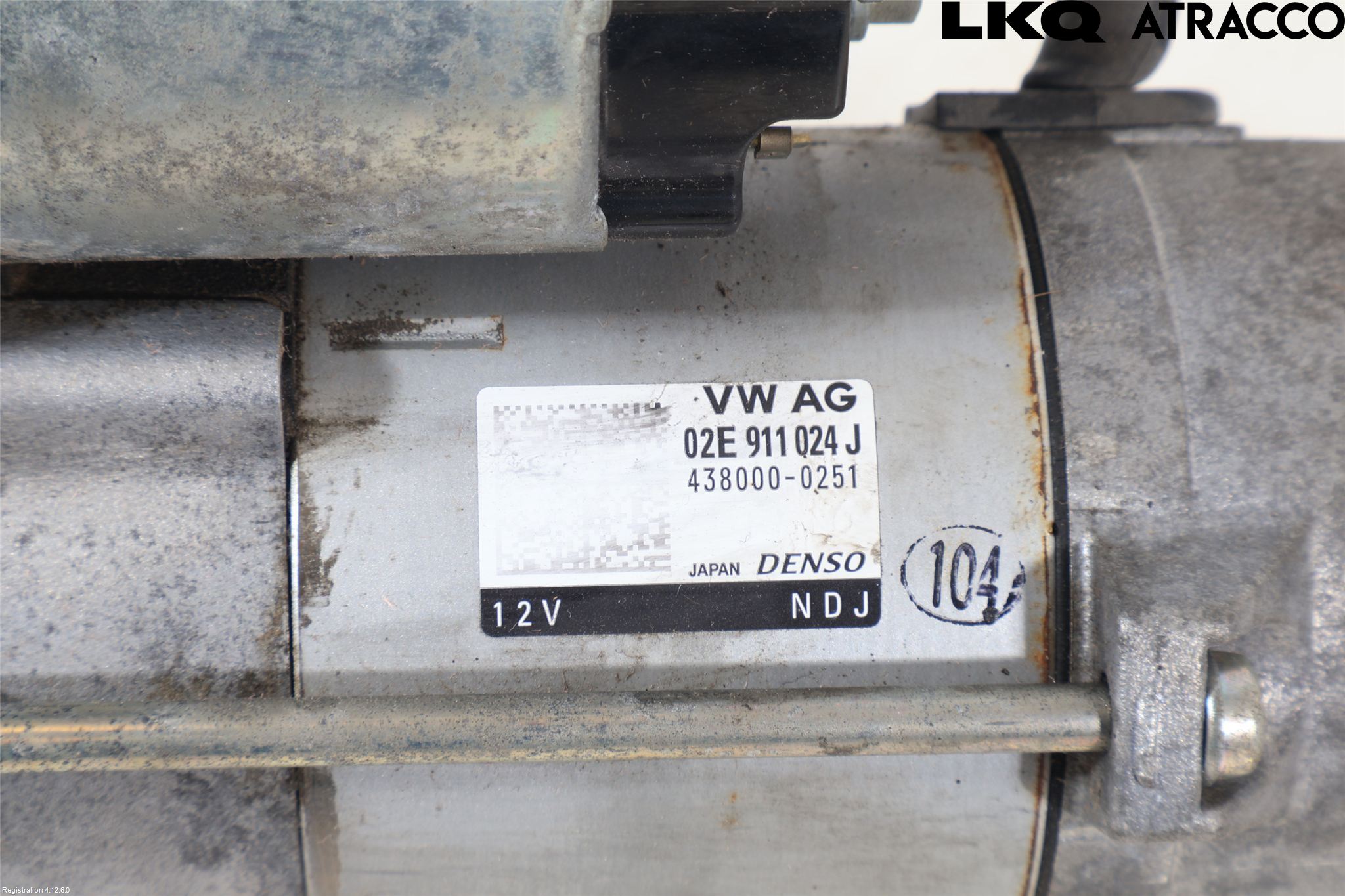 Volkswagen VW TIGUAN 16-24 Startmotor Diesel