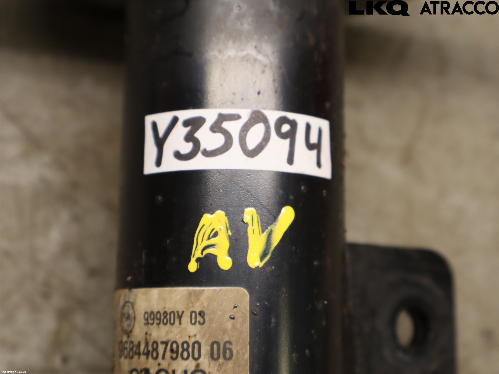 Citroen BERLINGO 08-18 Fjäderben Fram Vänster