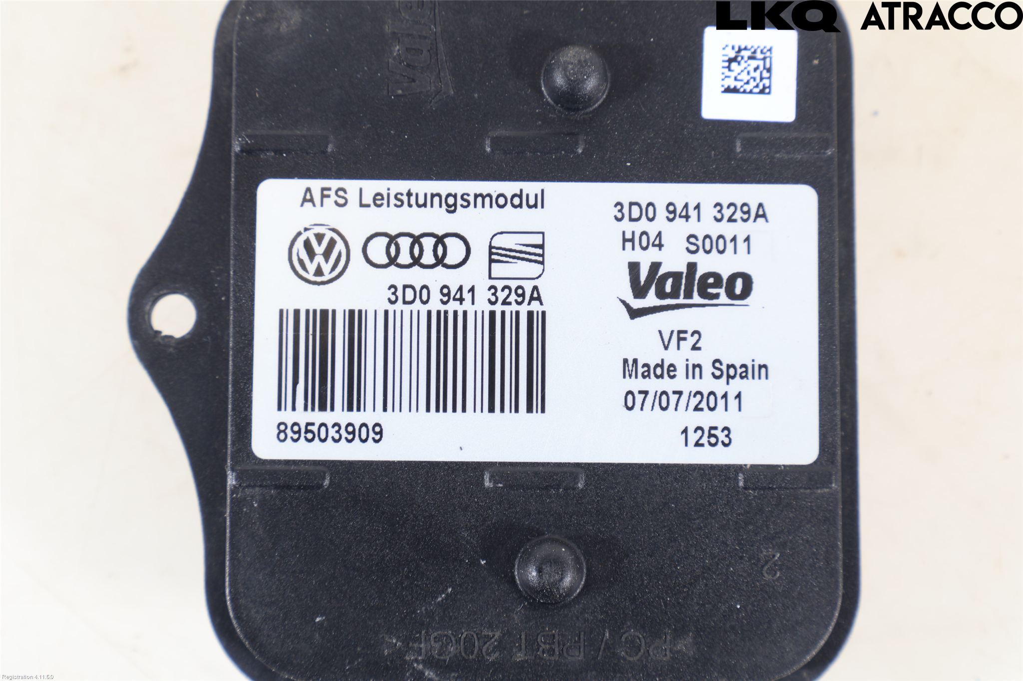 Volkswagen VW PASSAT 11-14 Styrenhet Strålkastare