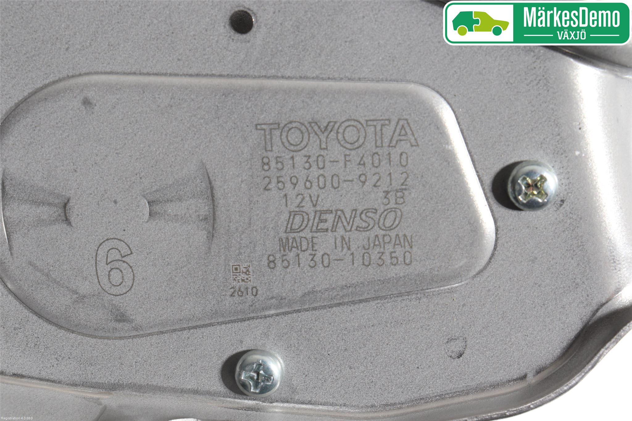 Toyota C-HR 16-23 Torkarmotor Baklucka