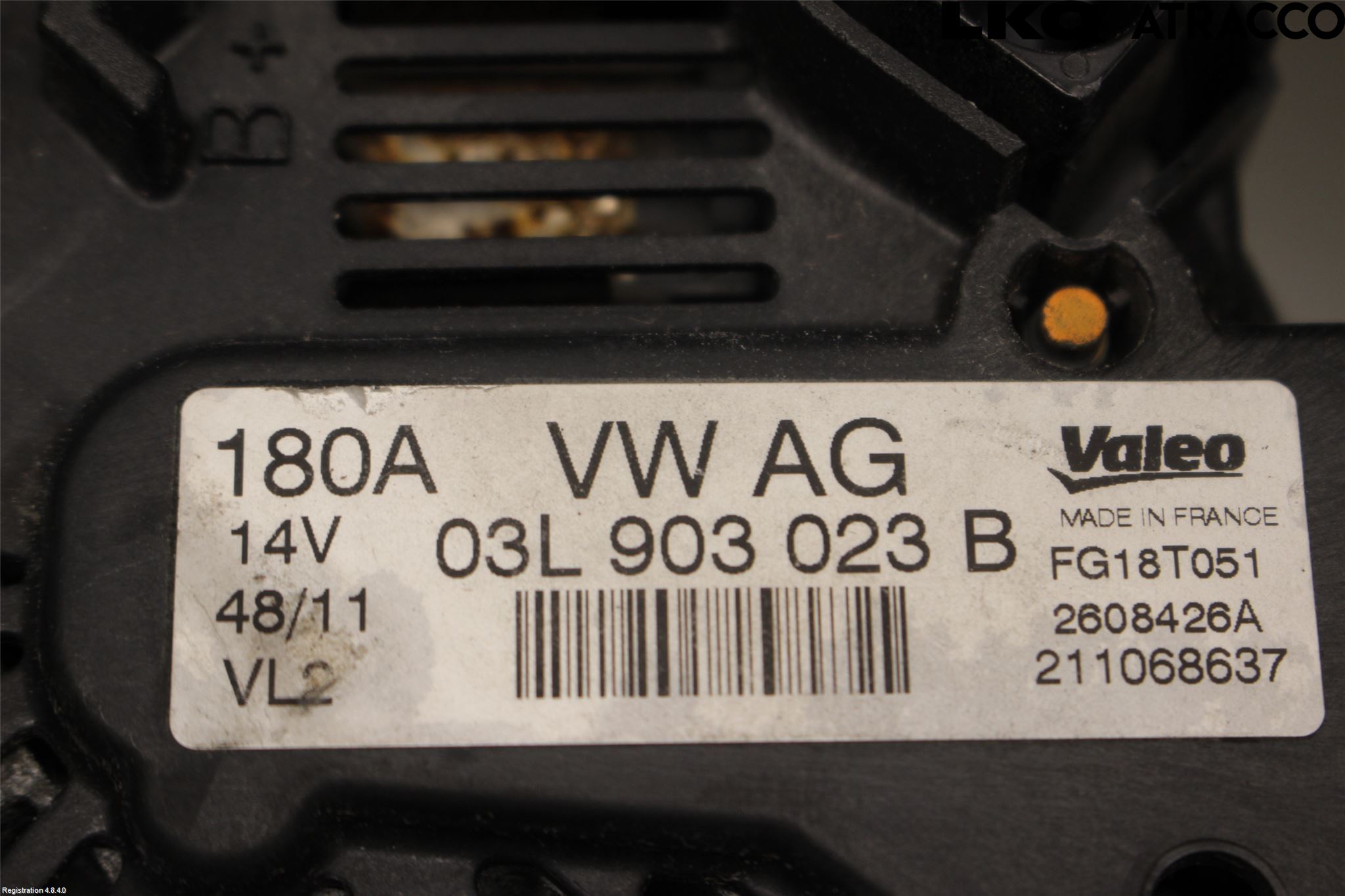 Volkswagen VW PASSAT 11-14 Generator