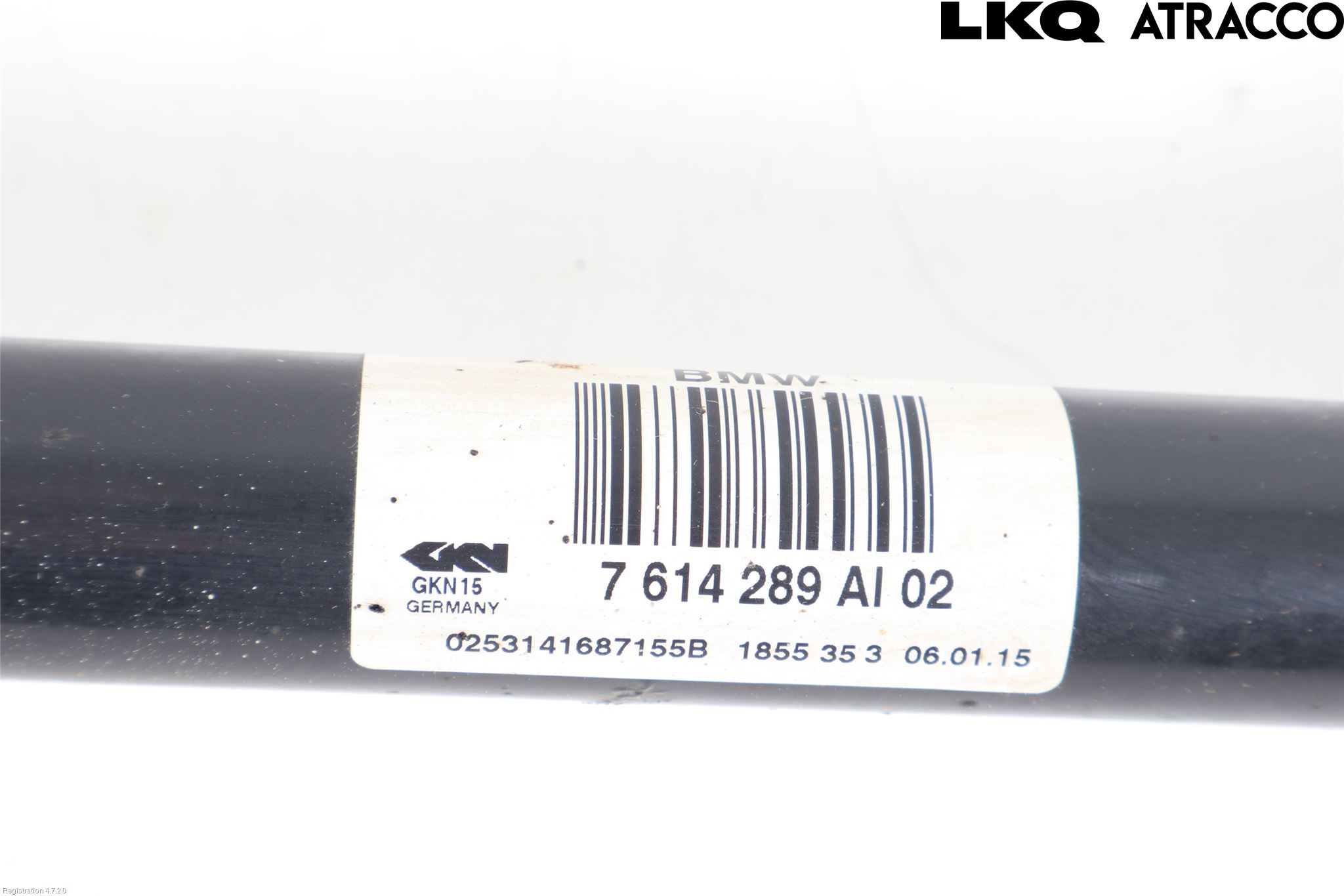 BMW 5 F10/F11/F18 09-17 Drivaxel Bak Vänster