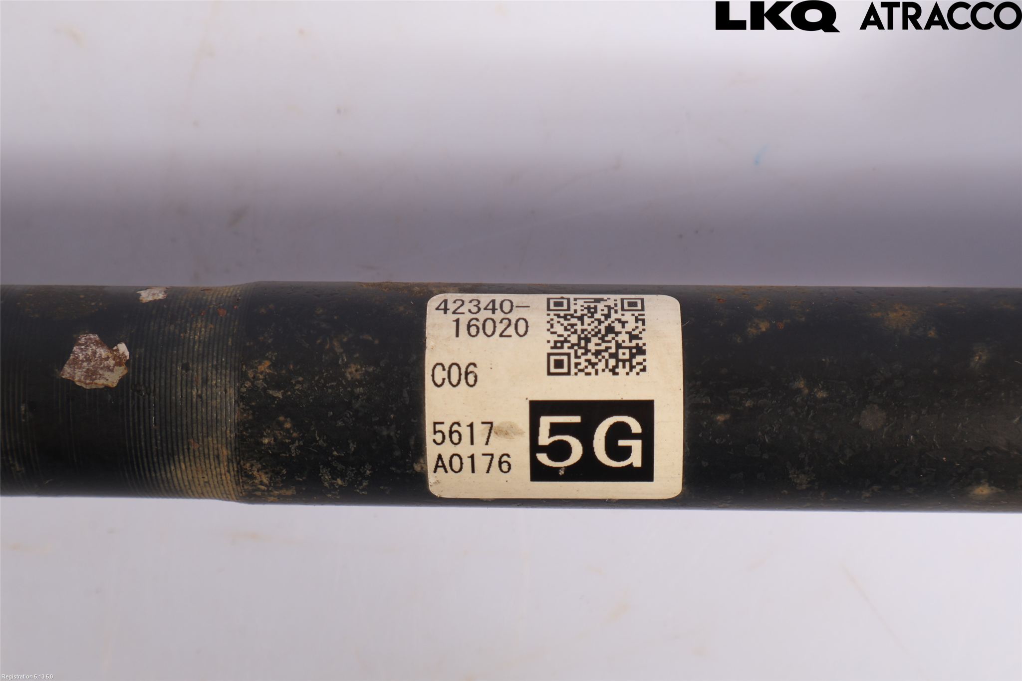 Toyota COROLLA CROSS XG10 22- Drivaxel Bak Vänster
