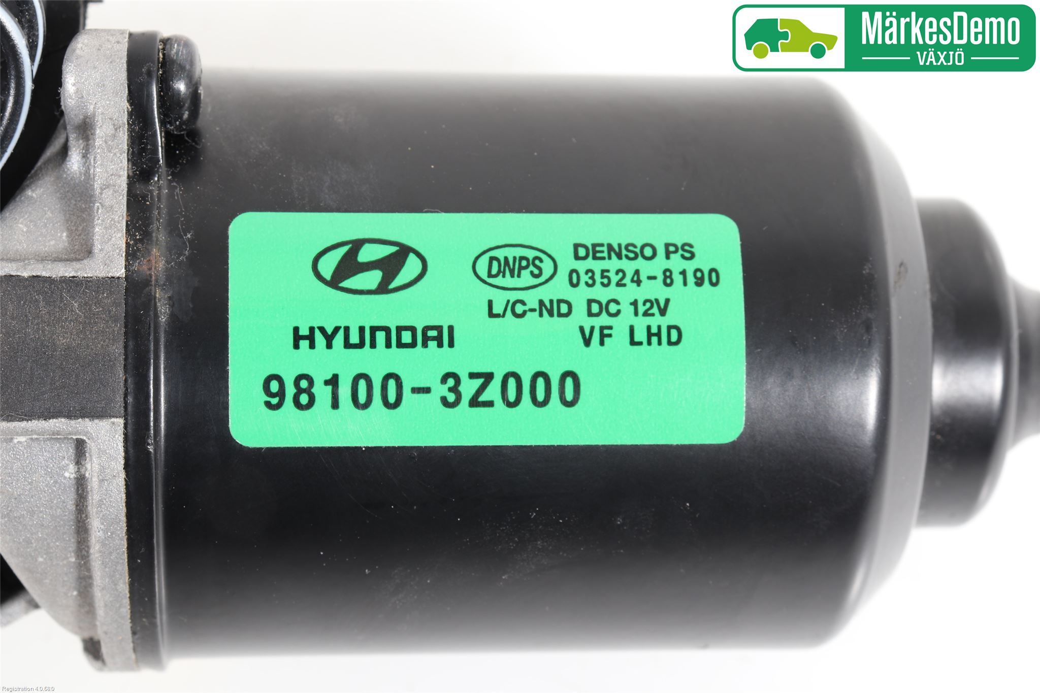 Hyundai i40 16-18 Torkarmotor Vindruta