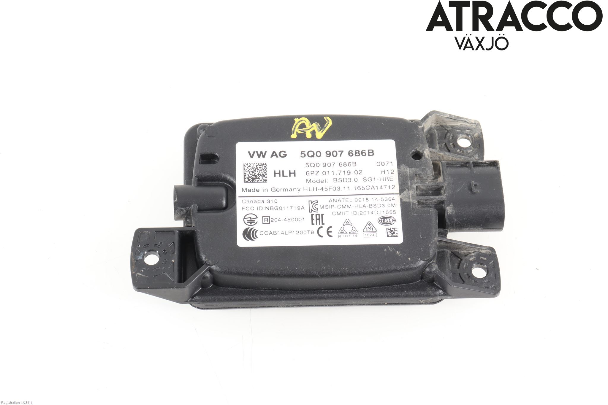 Volkswagen VW GOLF / E-GOLF VII 13-20 Sensor Aktivt Kollisionsskydd