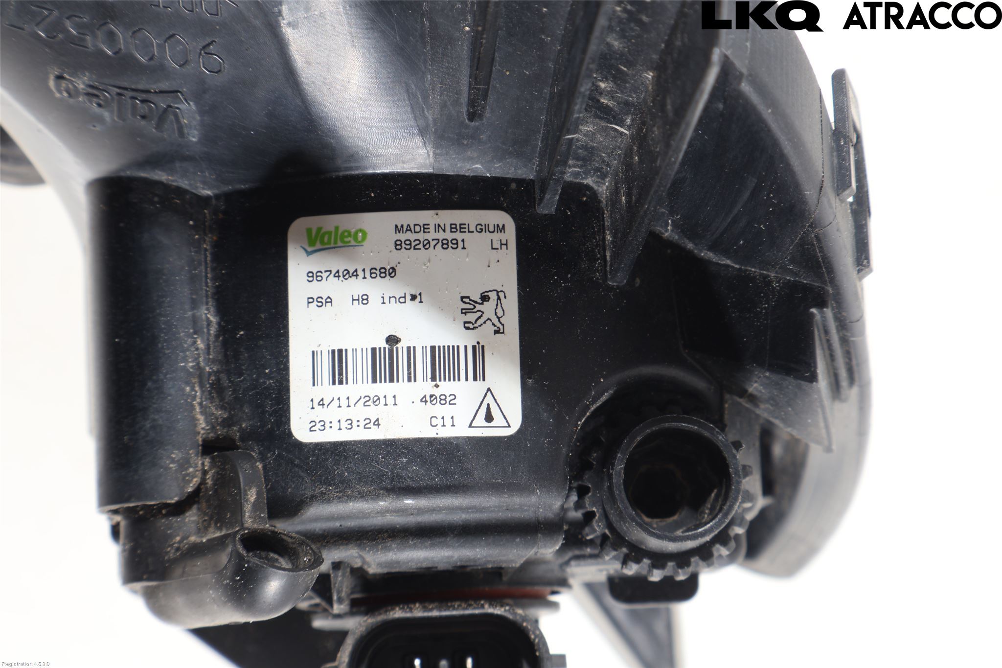 Peugeot 308 08-13 Dimljus-Varselljus Fram