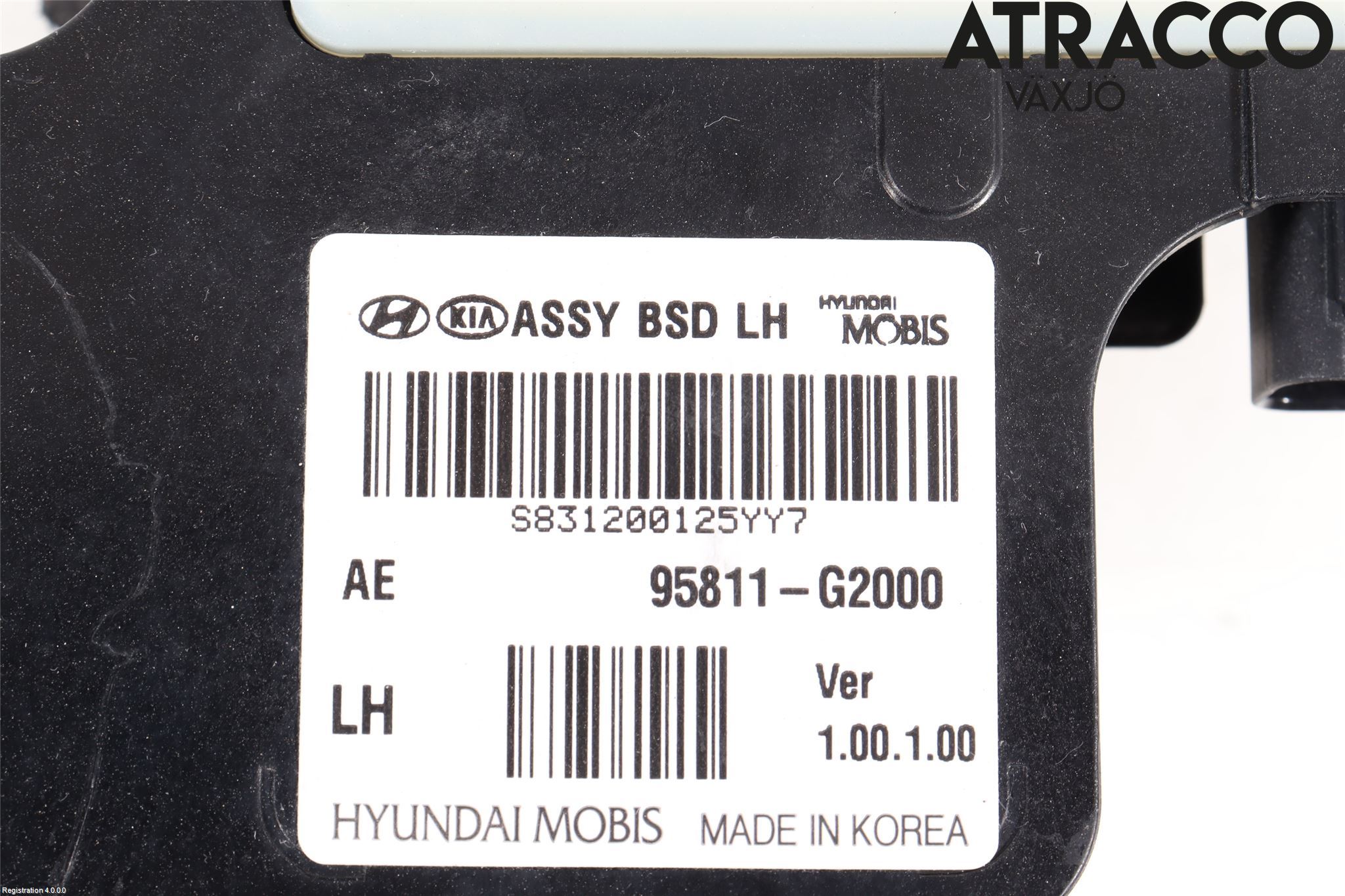 Hyundai IONIQ AE 17-22 Sensor Aktivt Kollisionsskydd