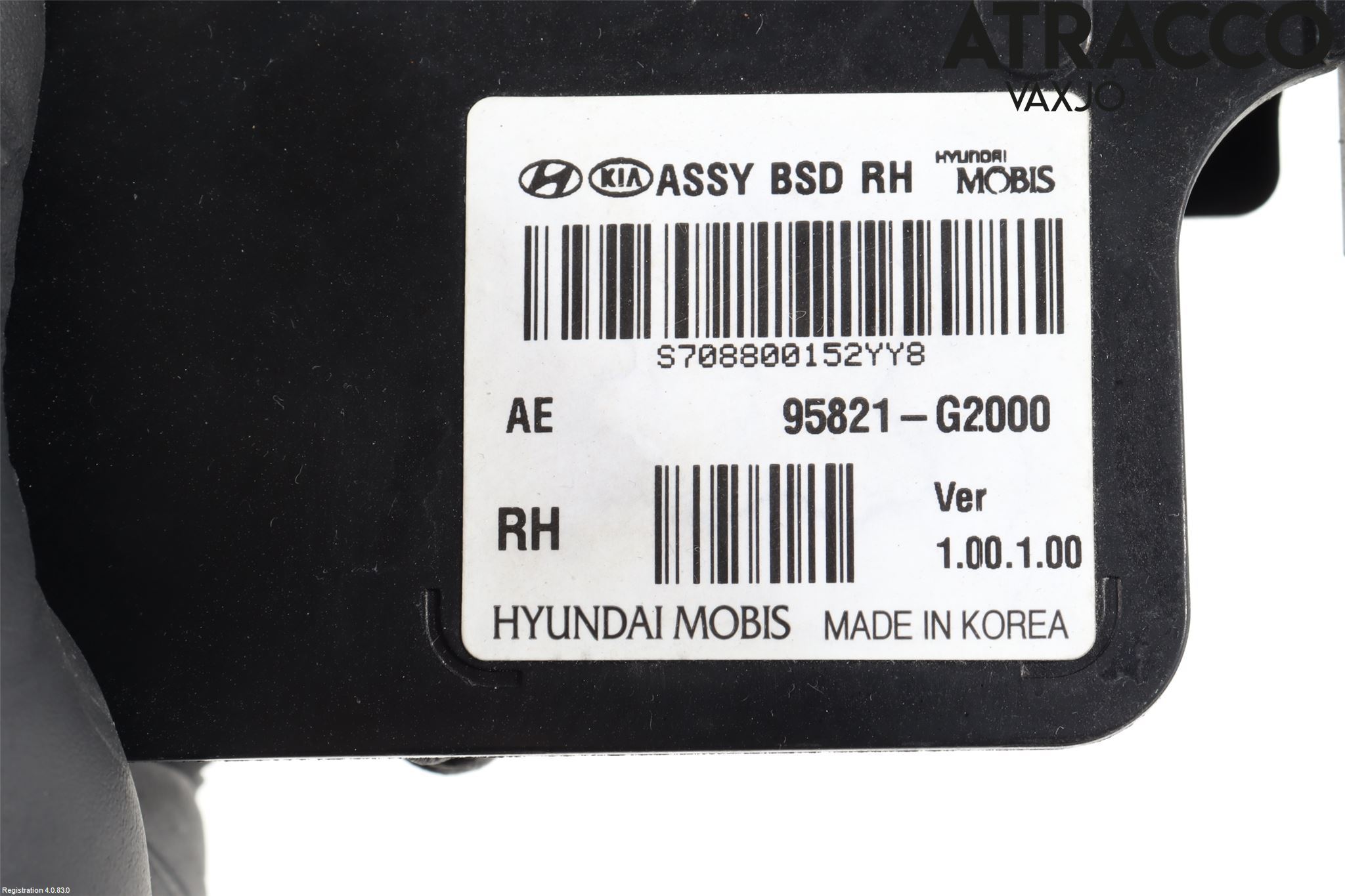 Hyundai IONIQ AE 17-22 Sensor Aktivt Kollisionsskydd