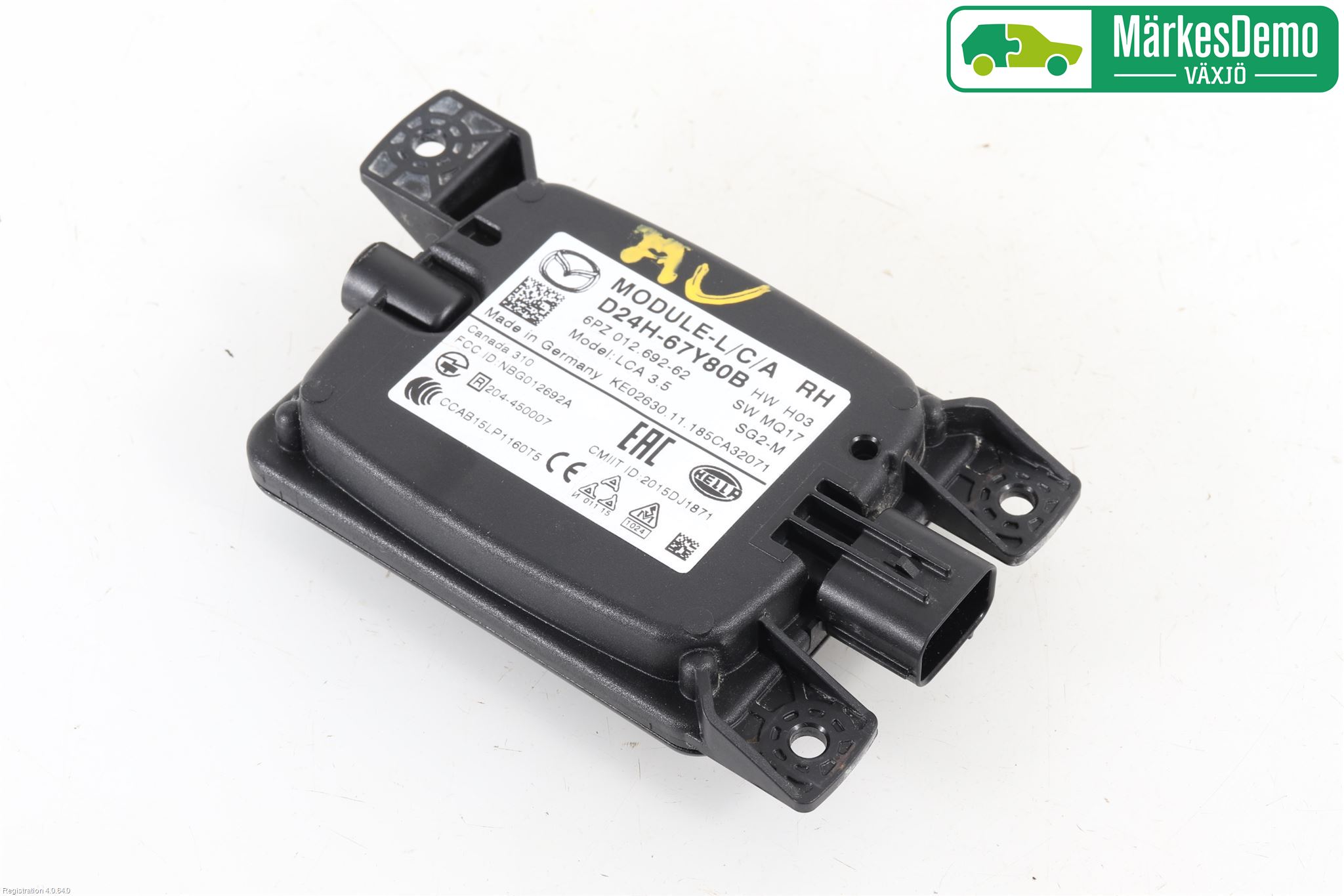 Mazda CX-3 Sensor Aktivt Kollisionsskydd