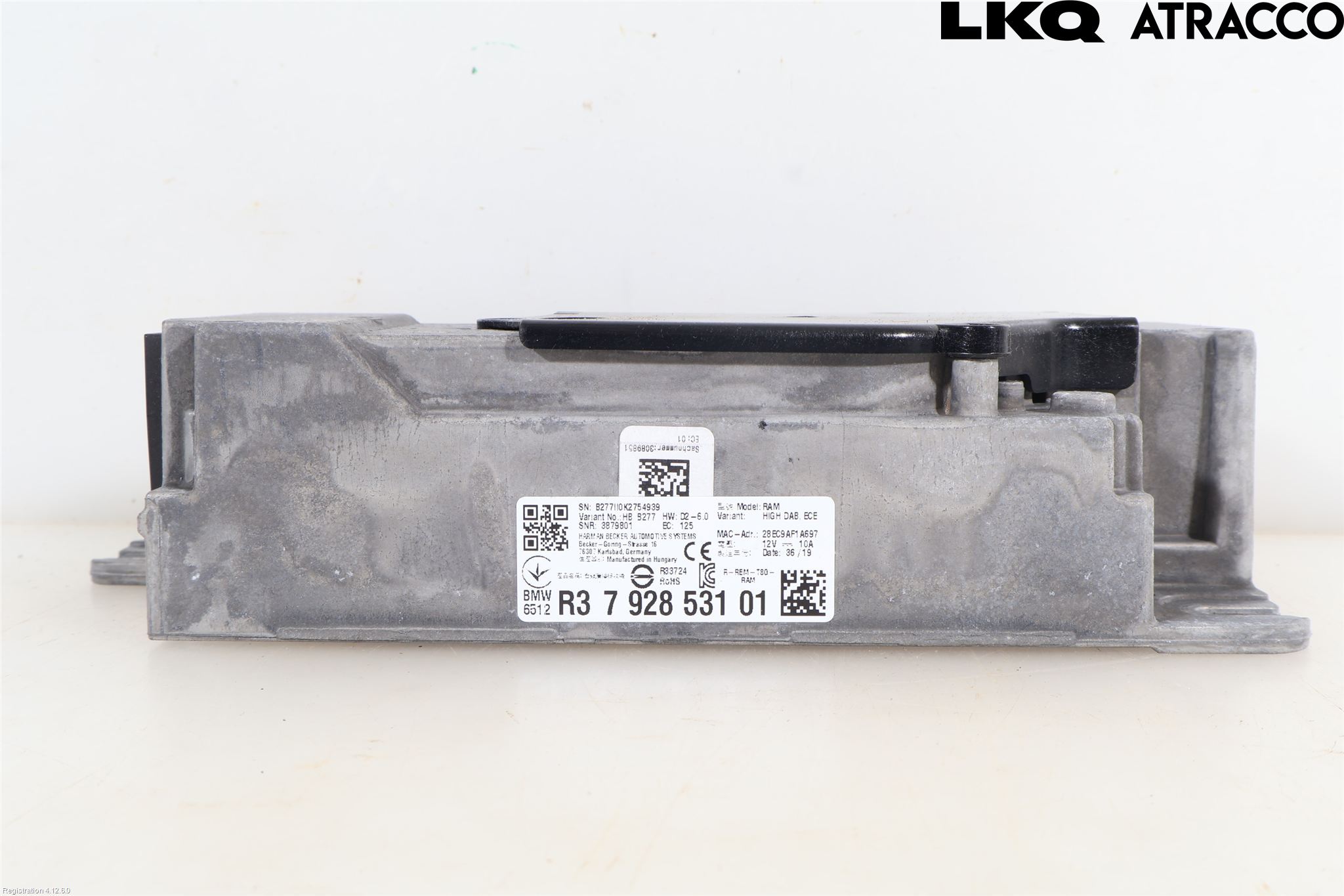 BMW 5 G30/G31/F90 17-23 Radio-Stereo Förstärkare