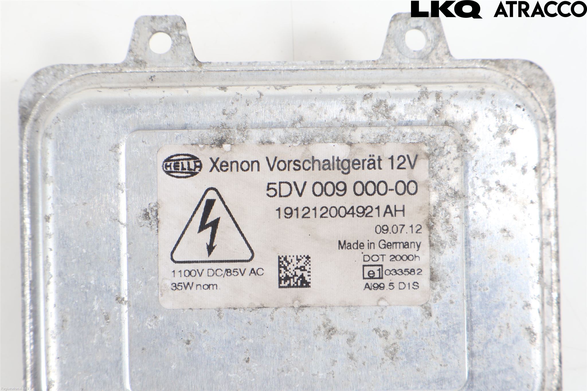 Skoda SUPERB 09-15 Styrenhet Strålkastare