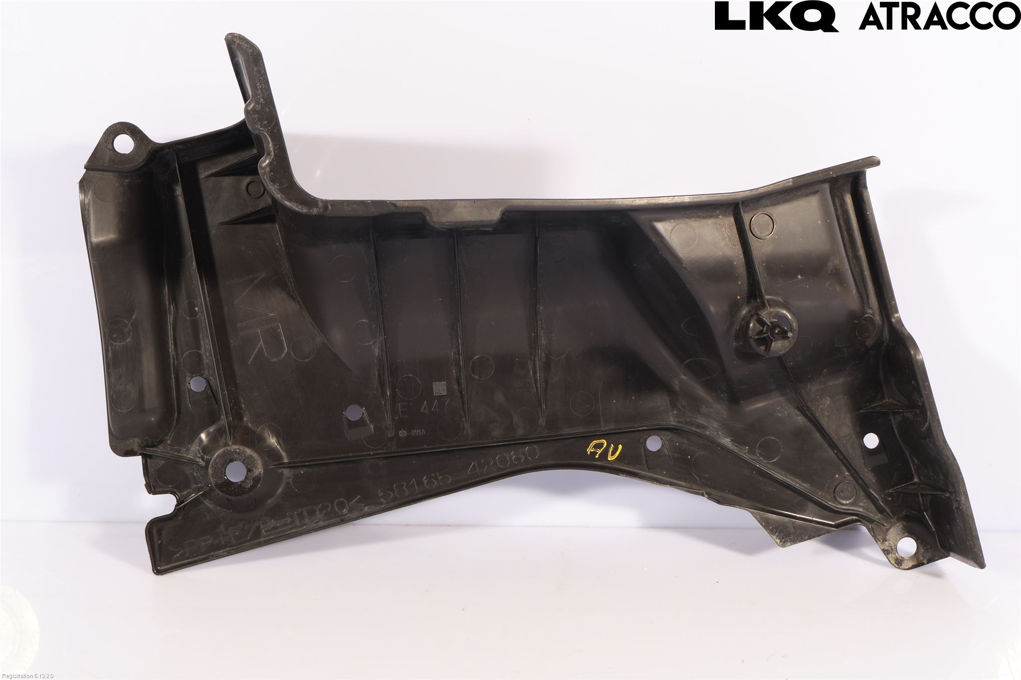 Toyota bZ4X EA10 22- Hasplåt Plåt-Plast
