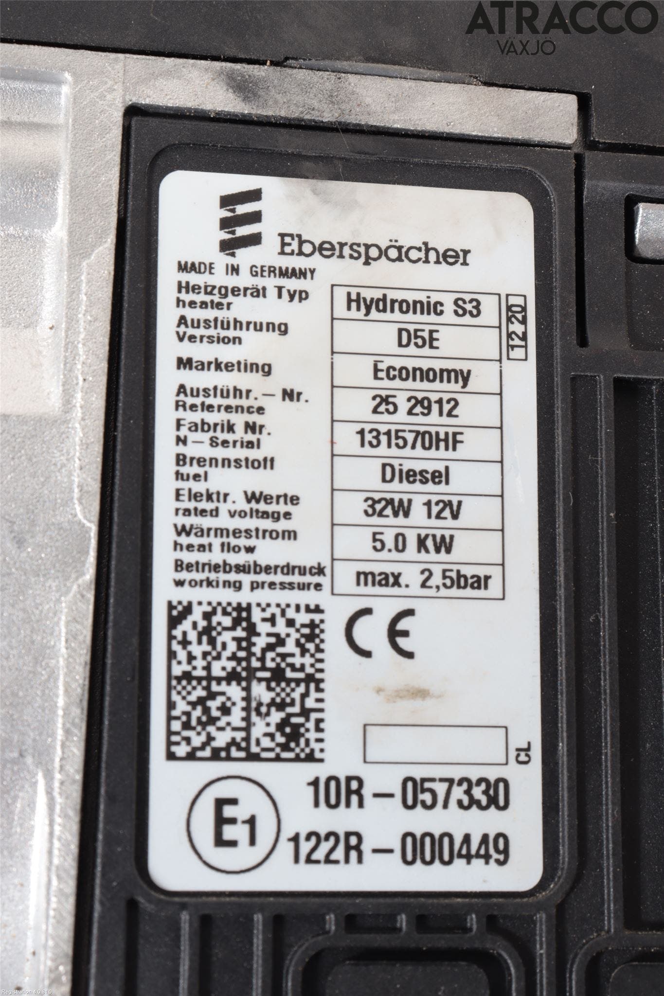 Alfa FORD RANGER 22- Dieselvärmare