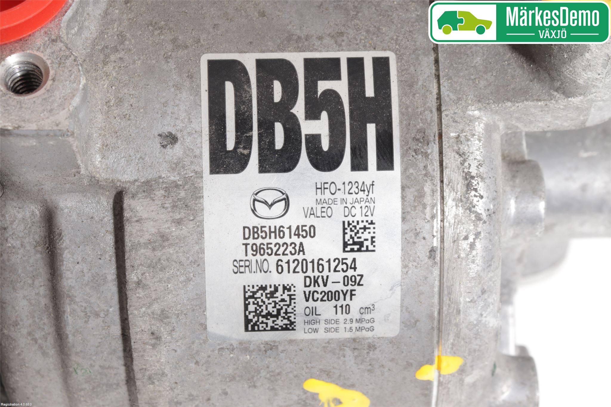 Mazda CX-3 Ac Kompressor