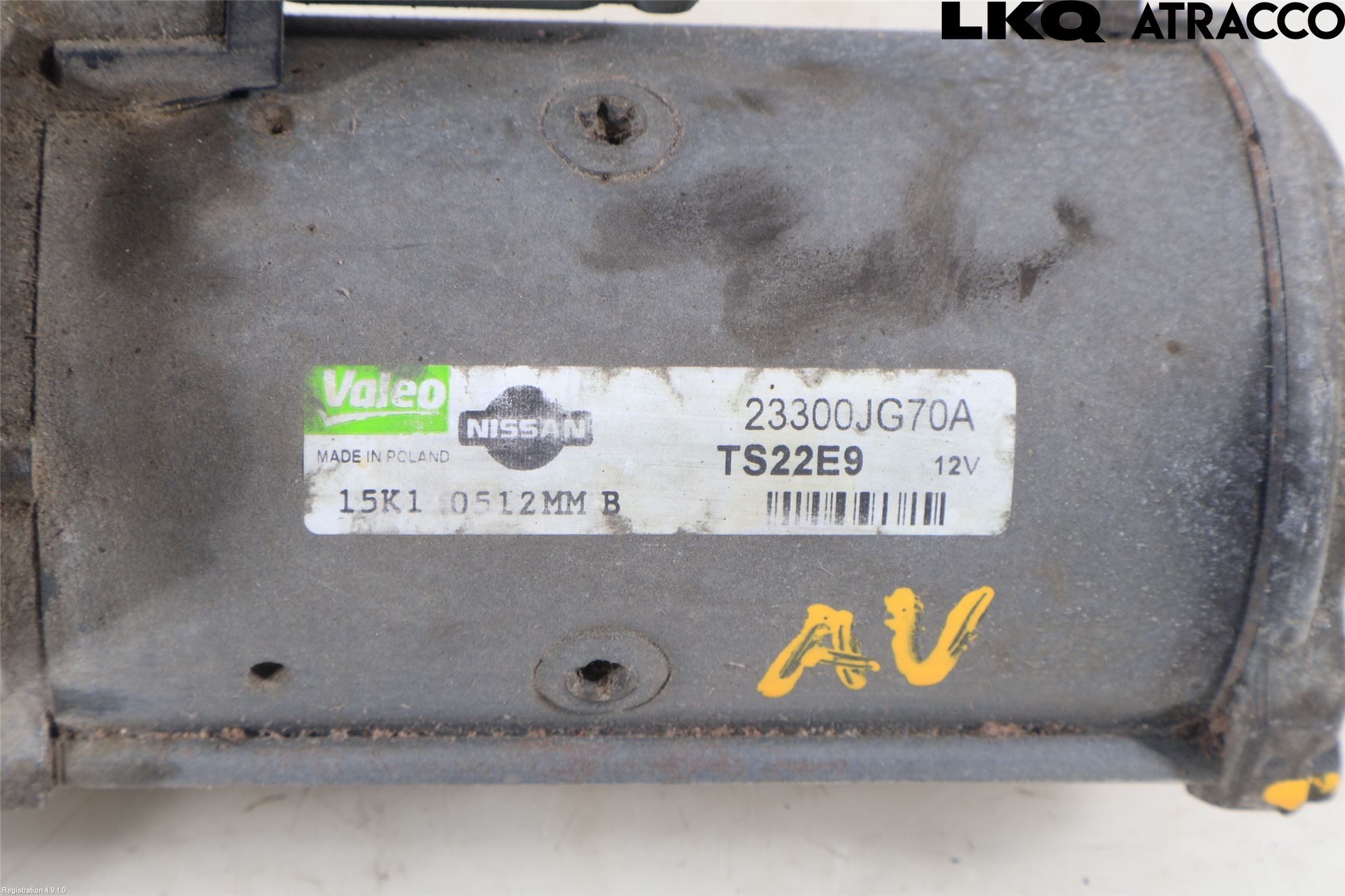 Nissan QASHQAI+2  10-14 Startmotor Diesel