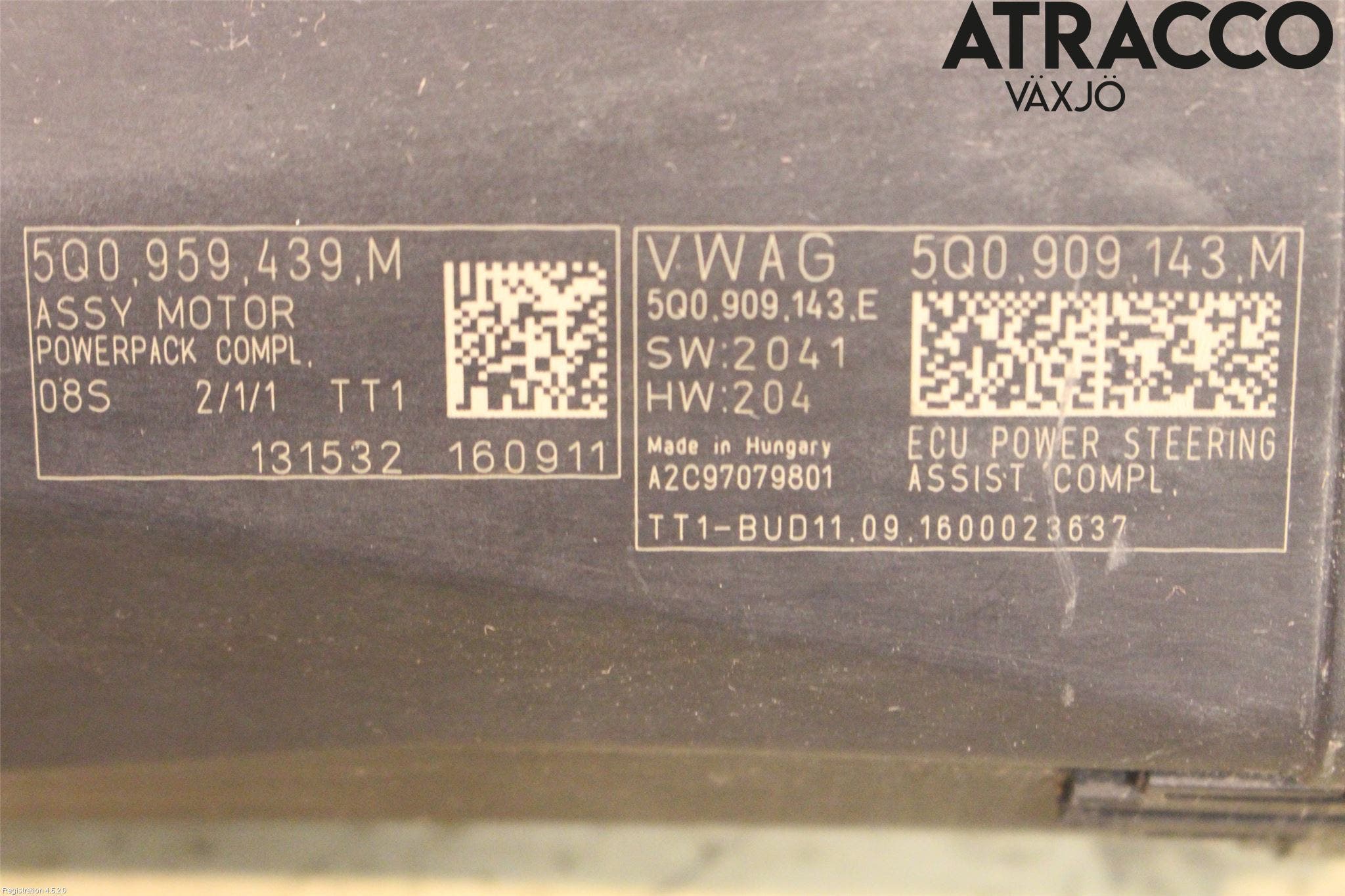 Volkswagen VW PASSAT 15-19 Styrväxel-Snäcka Elektrisk