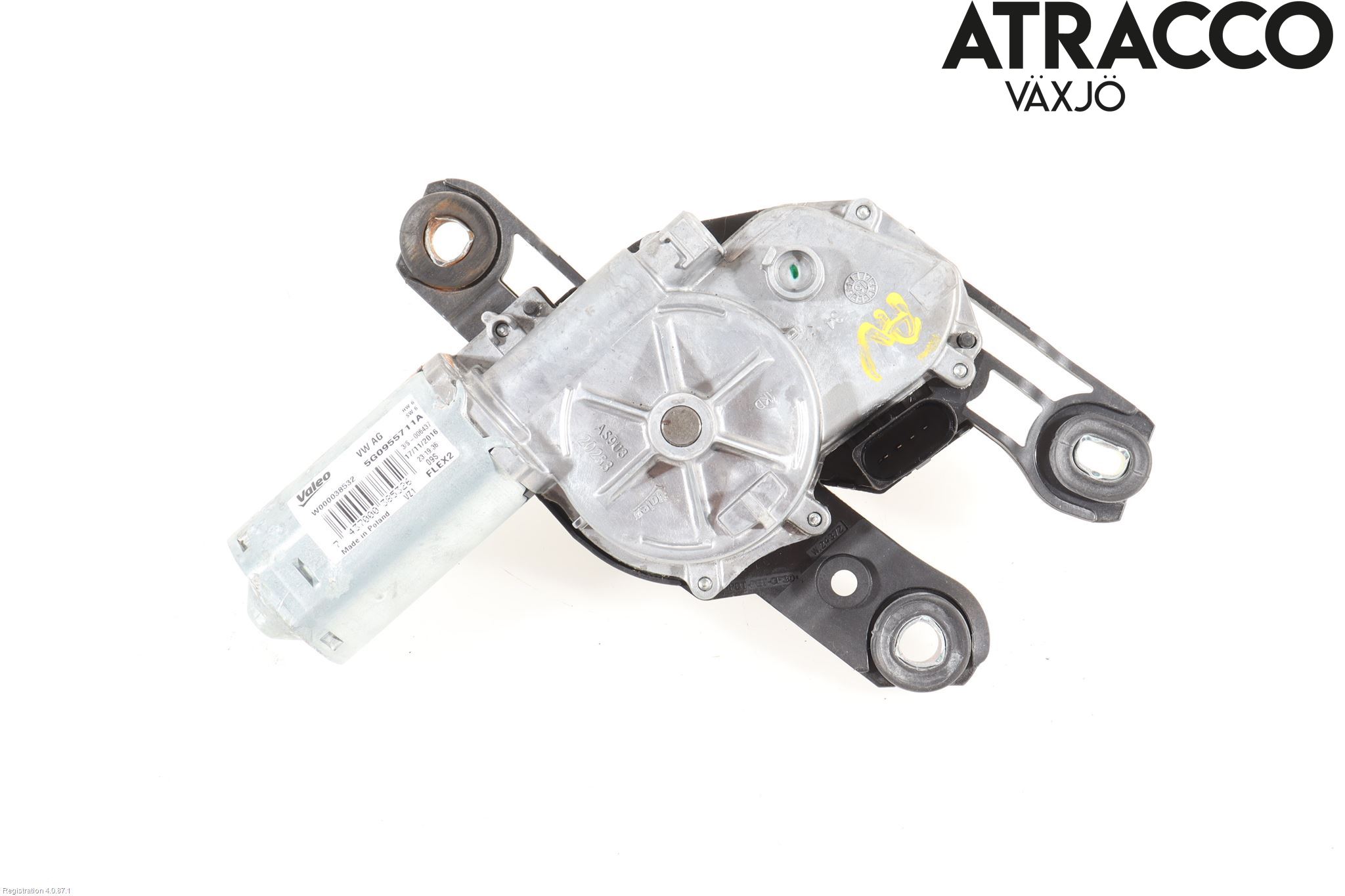 Volkswagen VW GOLF / E-GOLF VII 13-20 Torkarmotor Baklucka