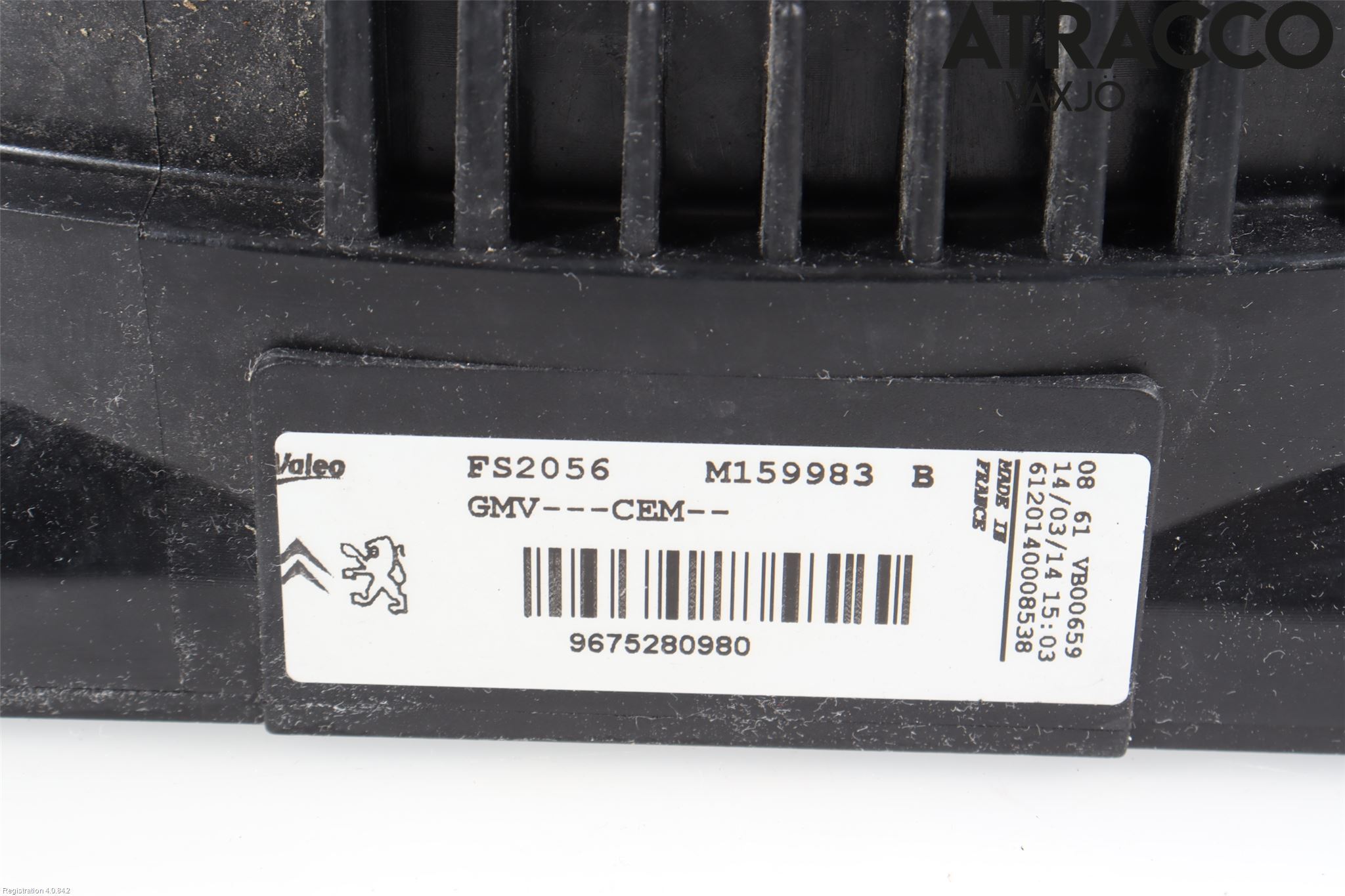 Peugeot 208 12-15 Kylfläktkåpa