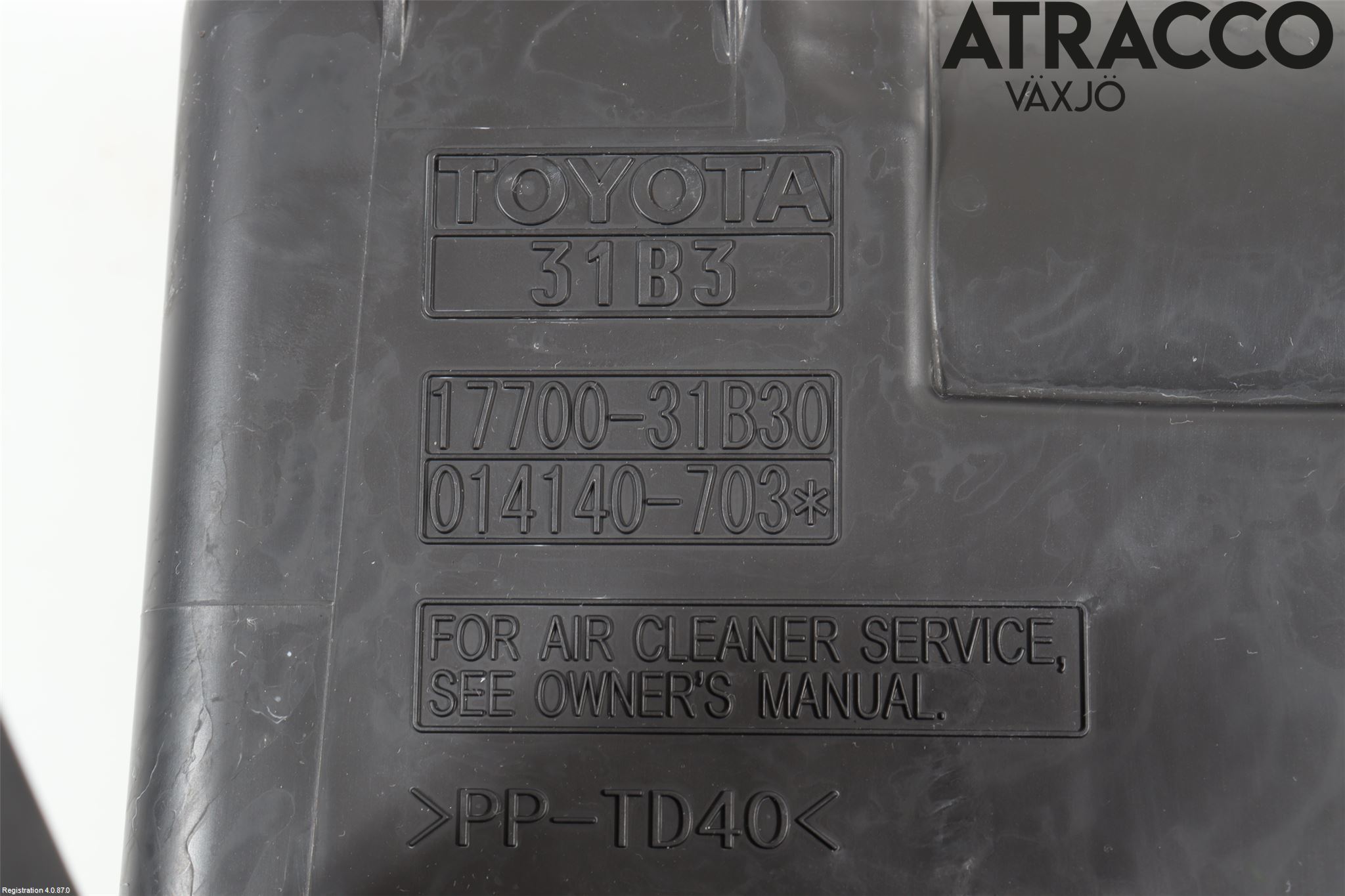 Lexus RX AL20 16-22 Luftrenare