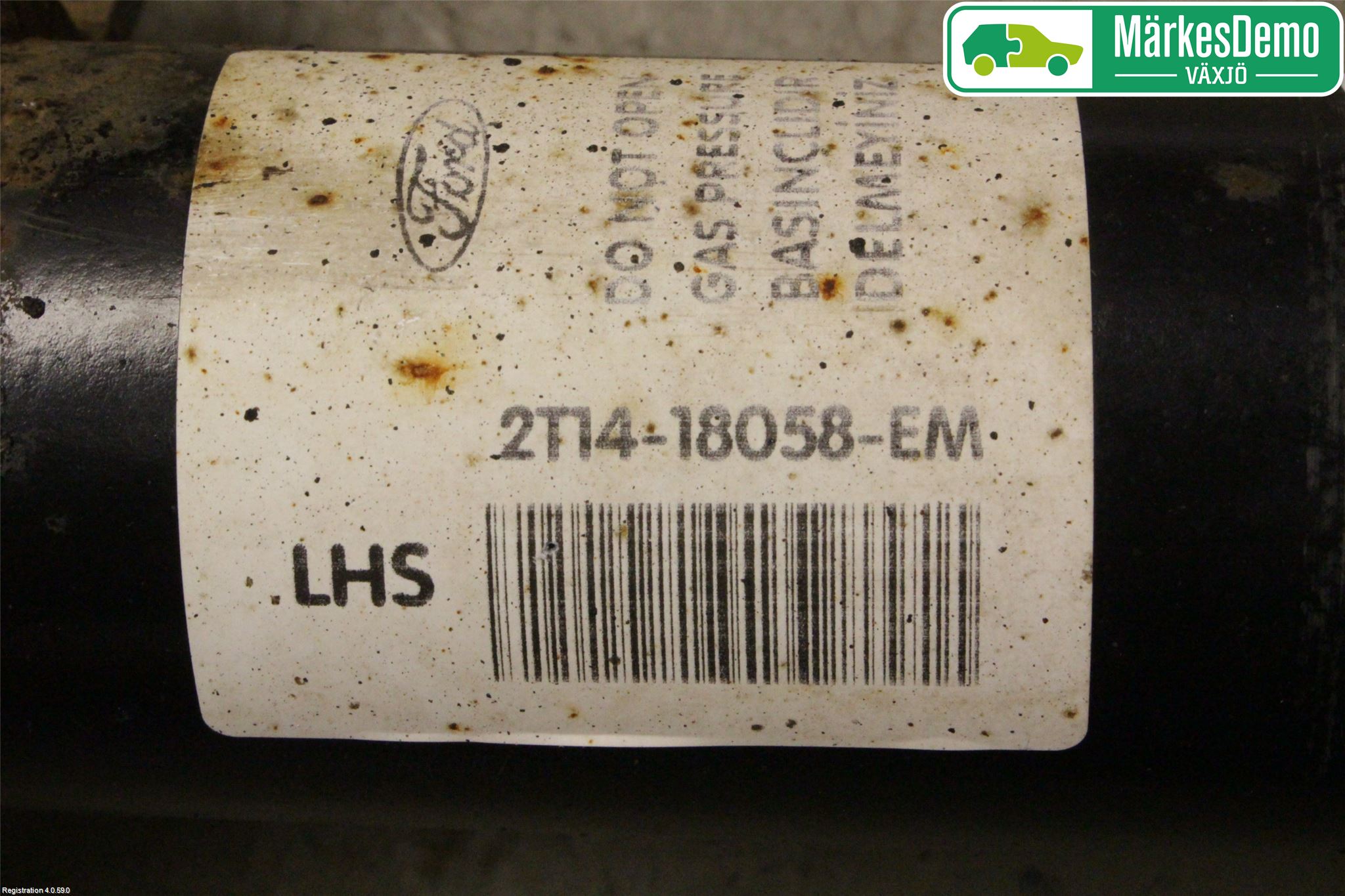 Ford TRANSIT CONNECT 09-13 Fjäderben Fram Vänster