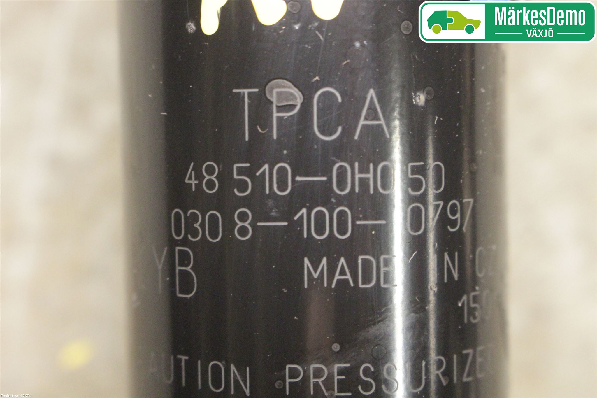 Toyota AYGO 15-21 Fjäderben Fram Höger