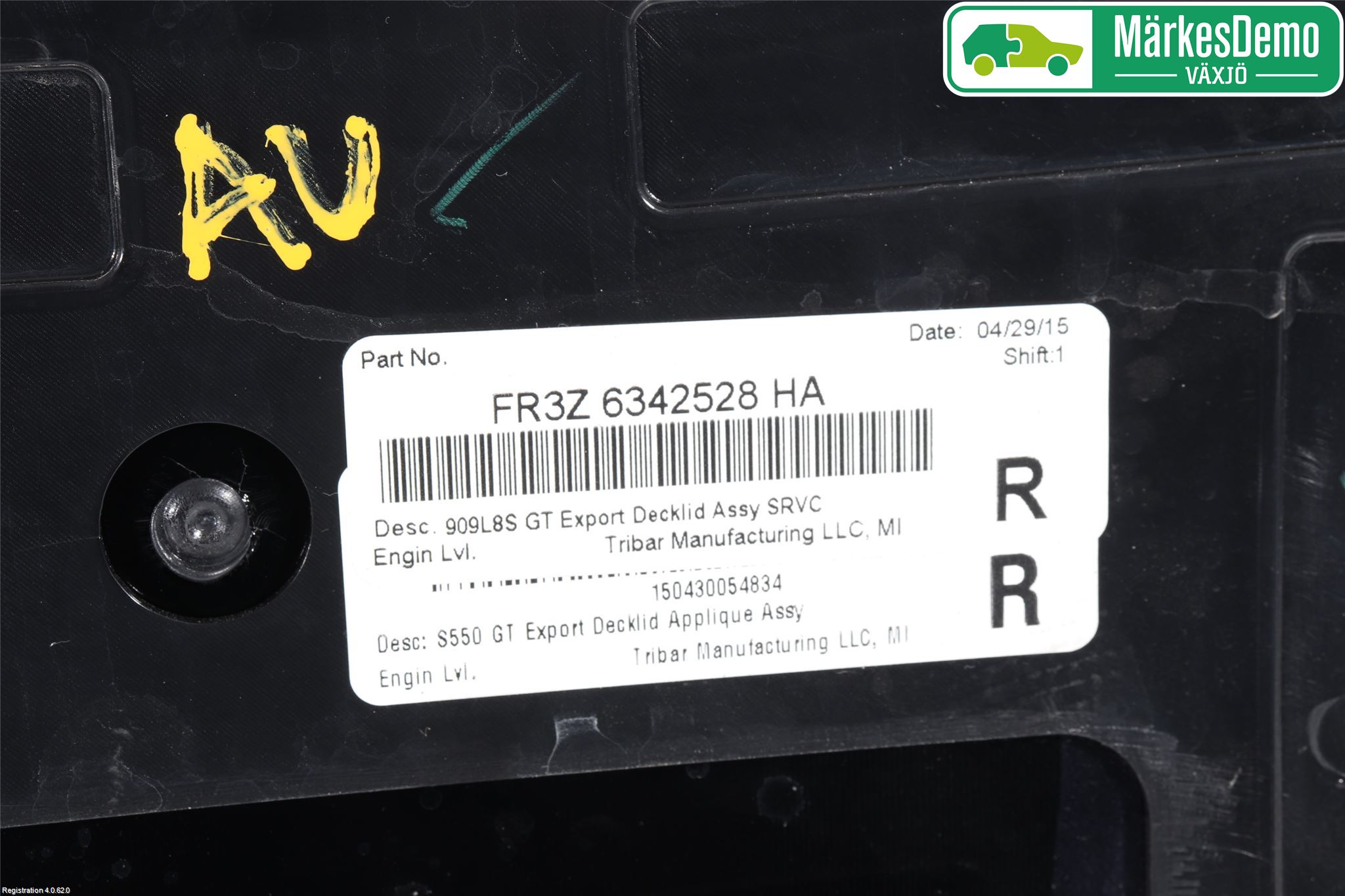 Ford MUSTANG VI 15-22 Reflexramp-Dekorramp