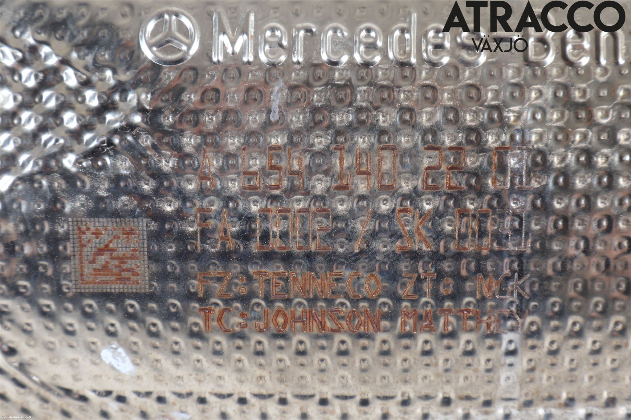Mercedes-Benz MB C-KLASS (W205) 14-21 Avgas Partikelfilter