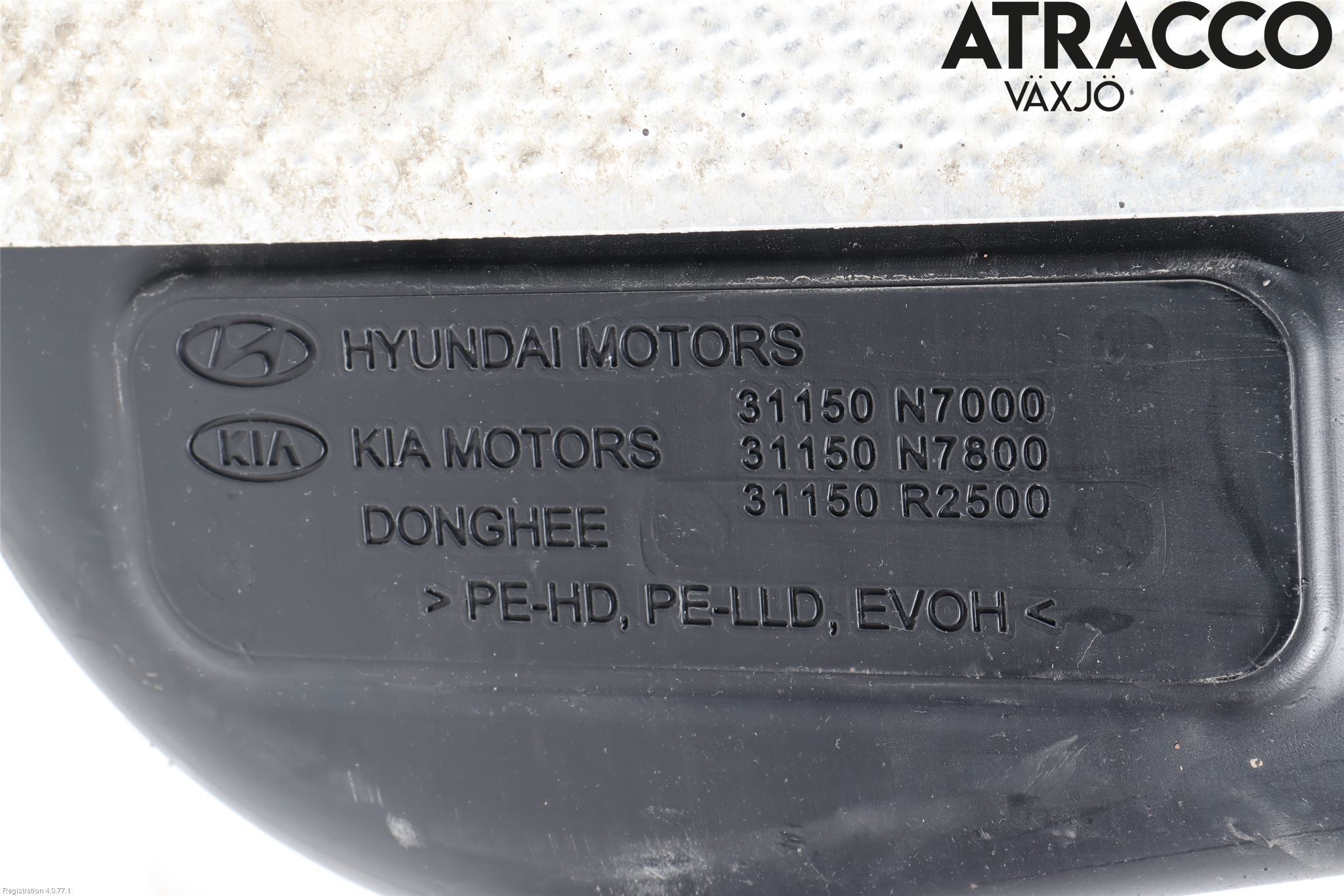 Hyundai TUCSON 05- Bränsletank Insprutning