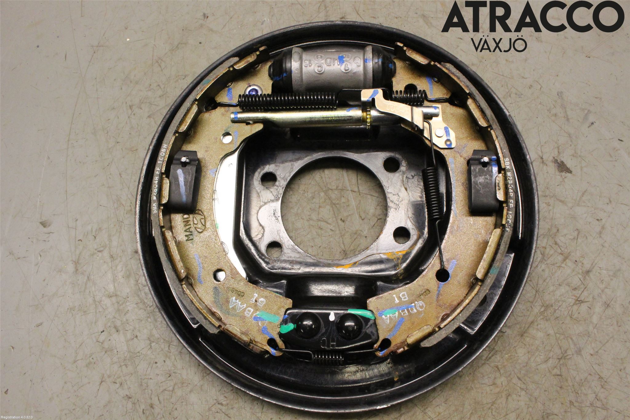 Hyundai i20 BC 21- Bromssköld Bak