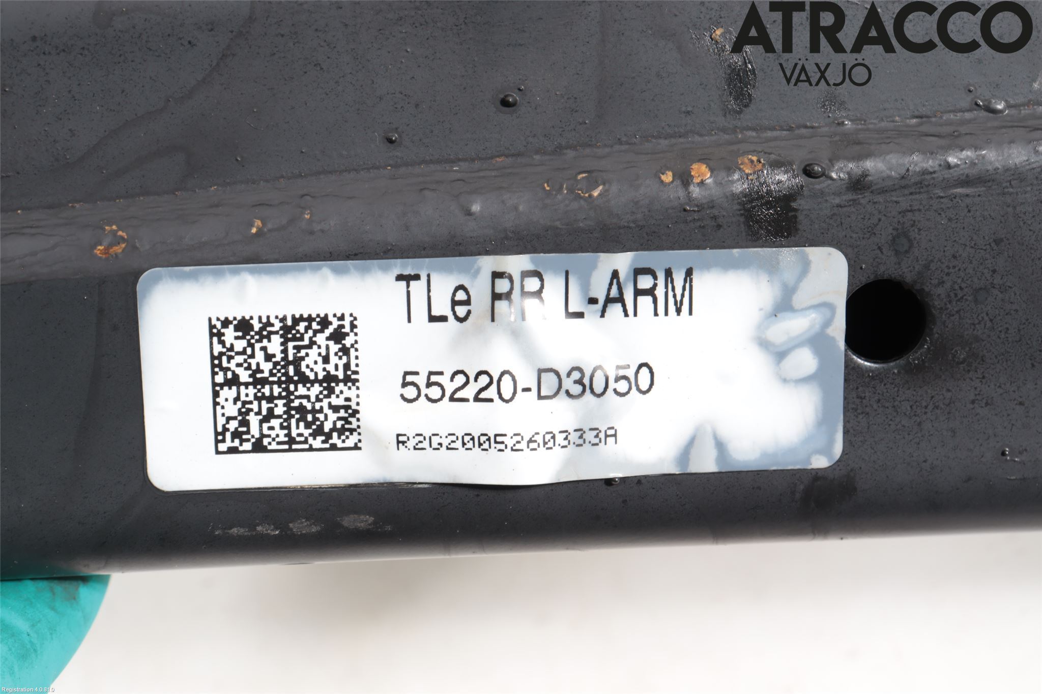 Hyundai TUCSON 05- Bärarm Bak Höger