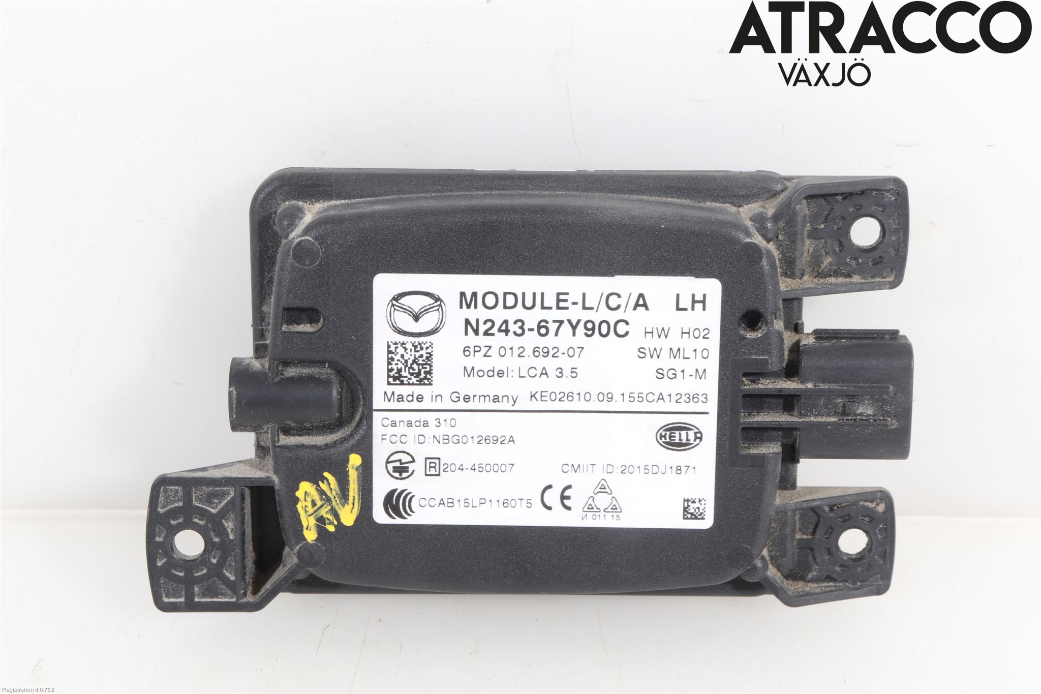 Mazda MX-5 IV (ND/ND2/ND3) MIATA 15- Sensor Aktivt Kollisionsskydd