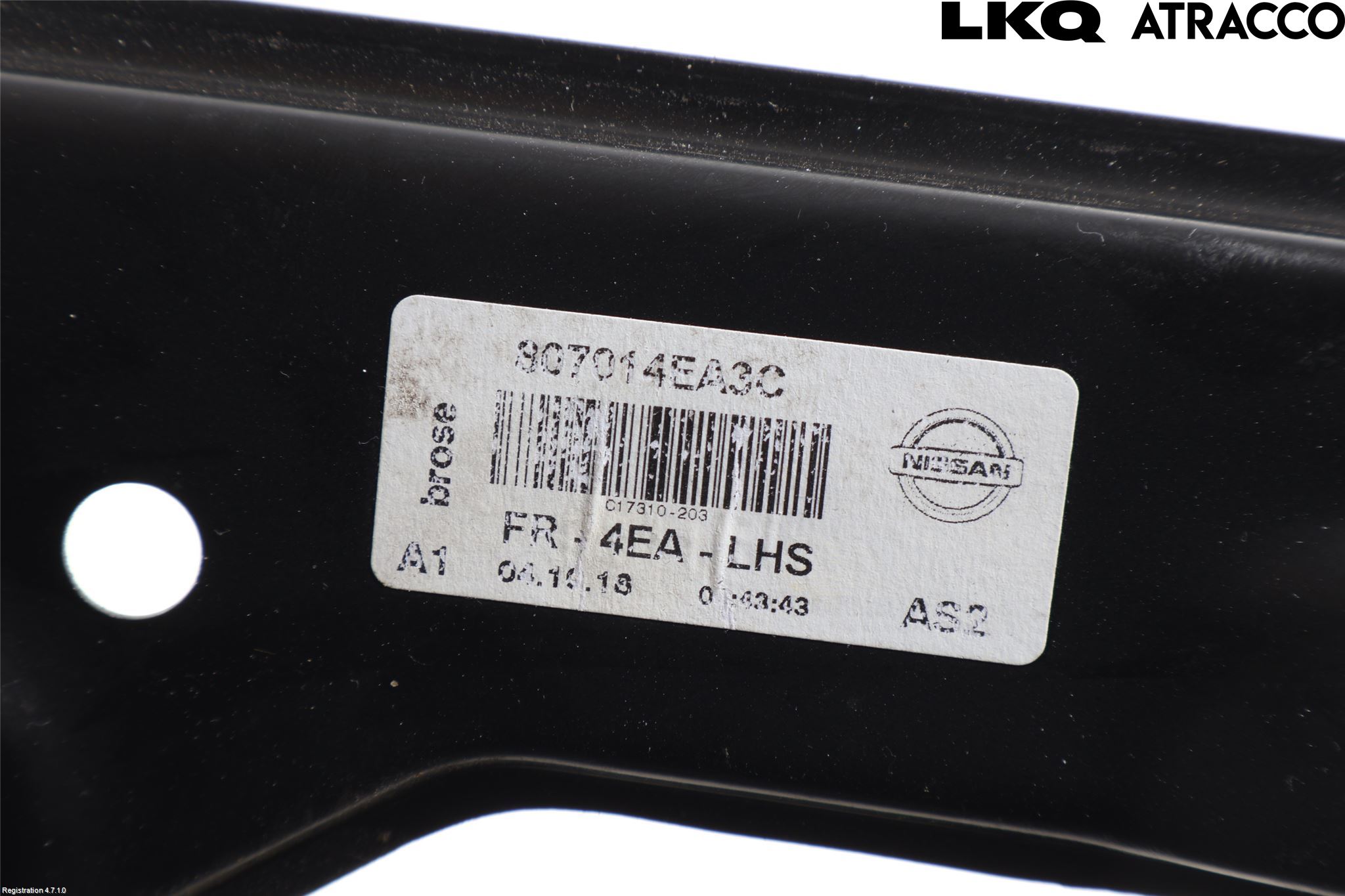 Nissan QASHQAI 14-17 Fönsterhiss El Kompl