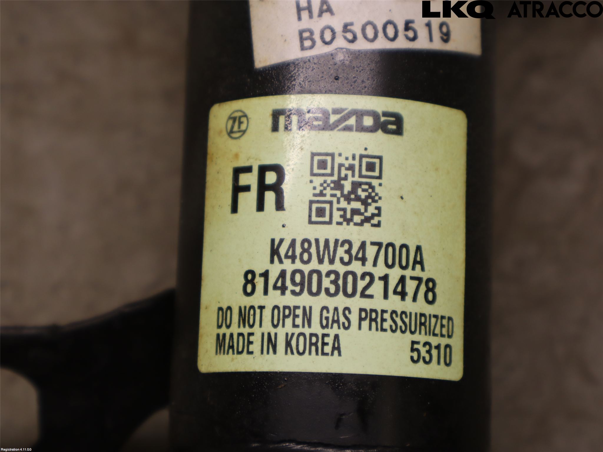 Mazda CX-60 22- Fjäderben Fram Höger