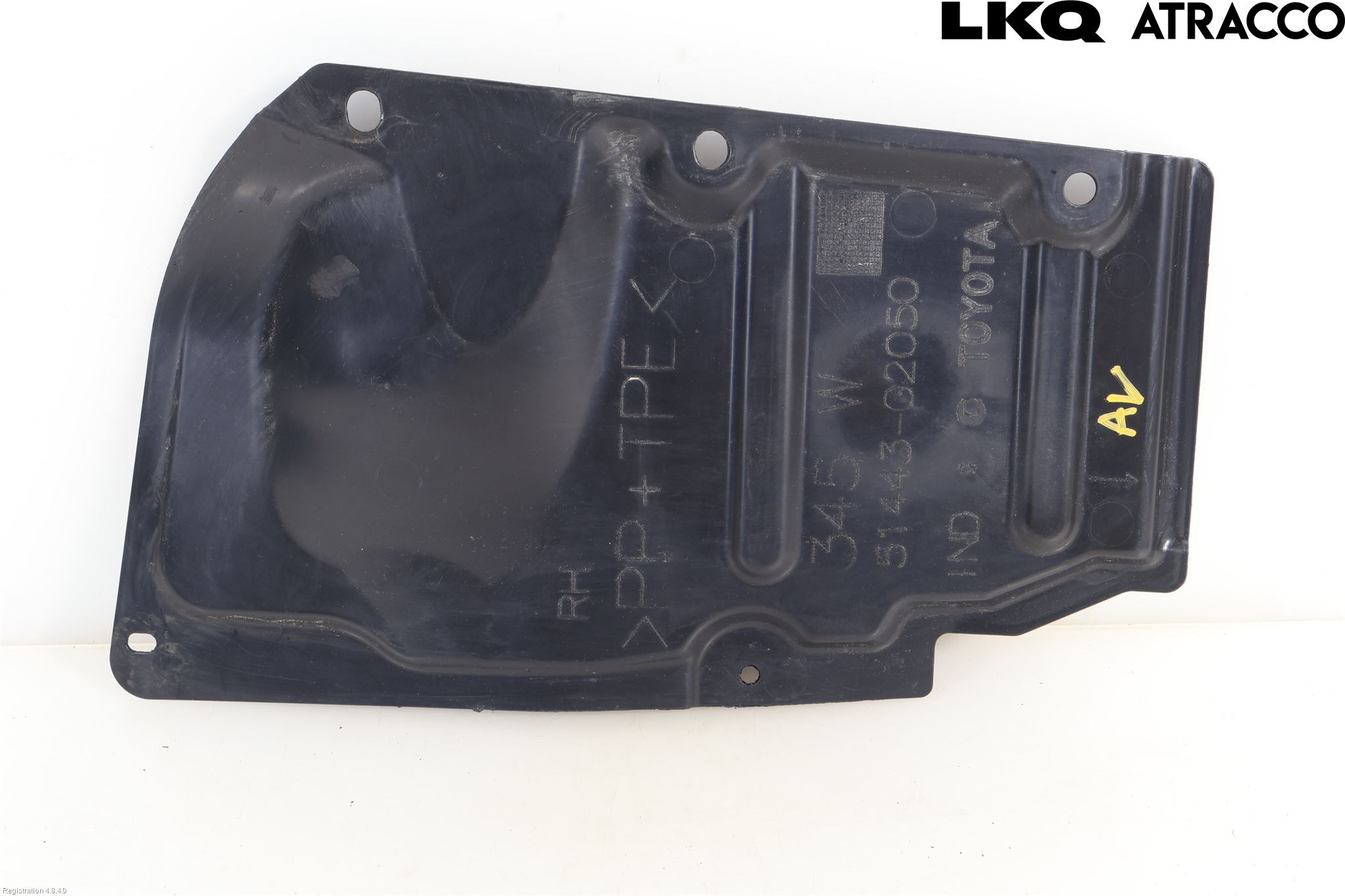 Toyota AURIS 13-19 Hasplåt Plåt-Plast