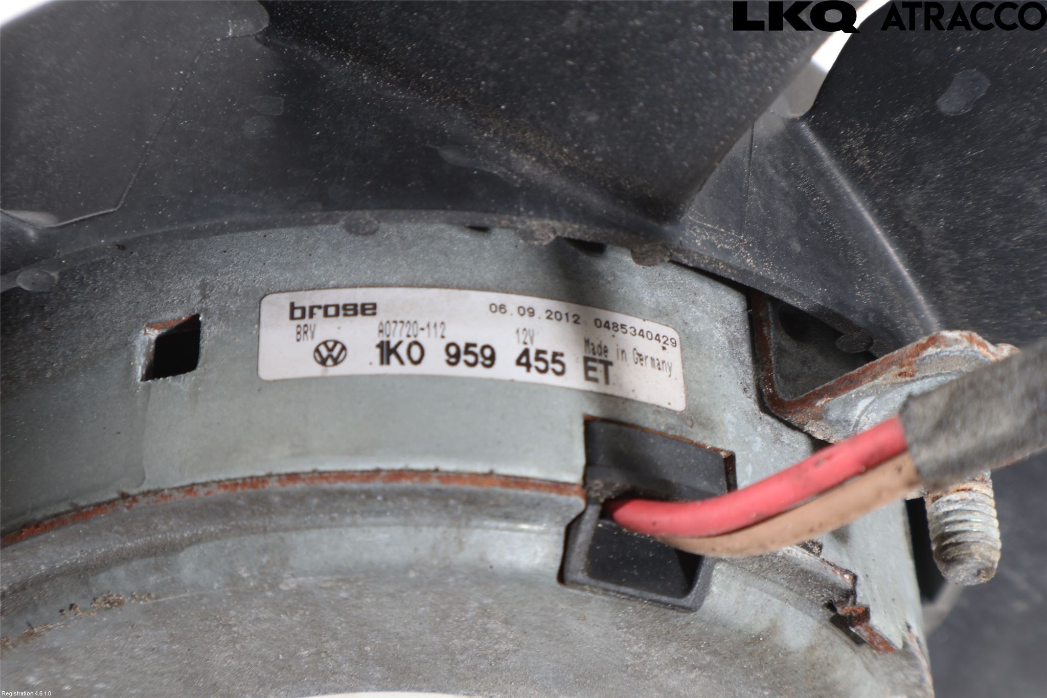 Volkswagen VW PASSAT 11-14 Kylfläkt El