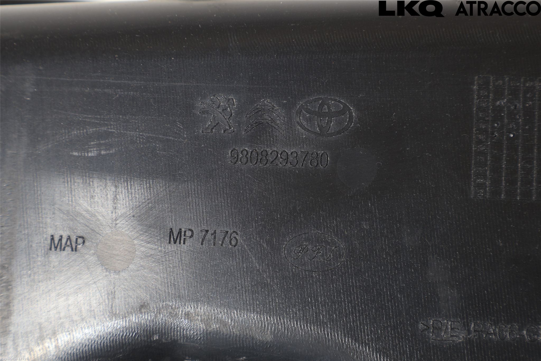 Toyota PROACE II 16- Deflektor Plåt-Plast Kylning