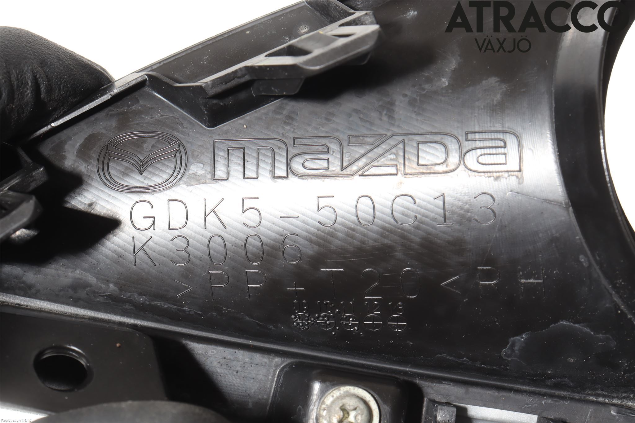 Mazda 6 08-13 Dimljussarg Fram