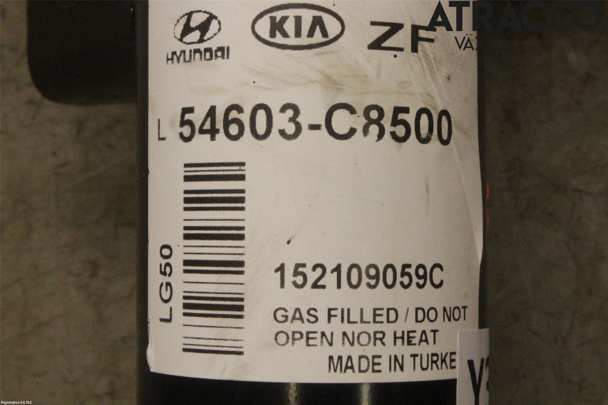 Hyundai i20 GB 15-20 Fjäderben Fram Vänster
