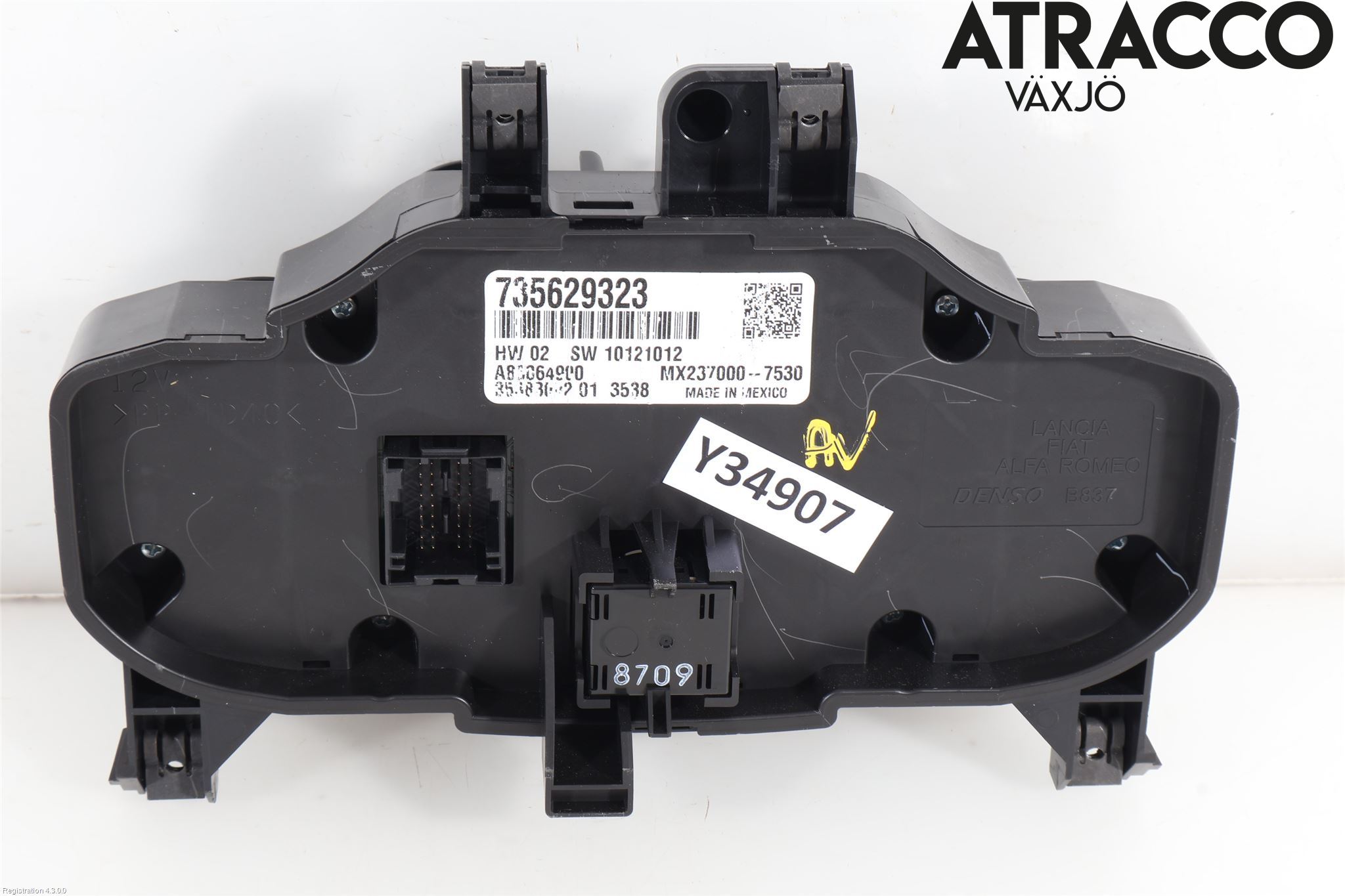 Fiat 500 07- Ac Styrenhet Ac Manöveren