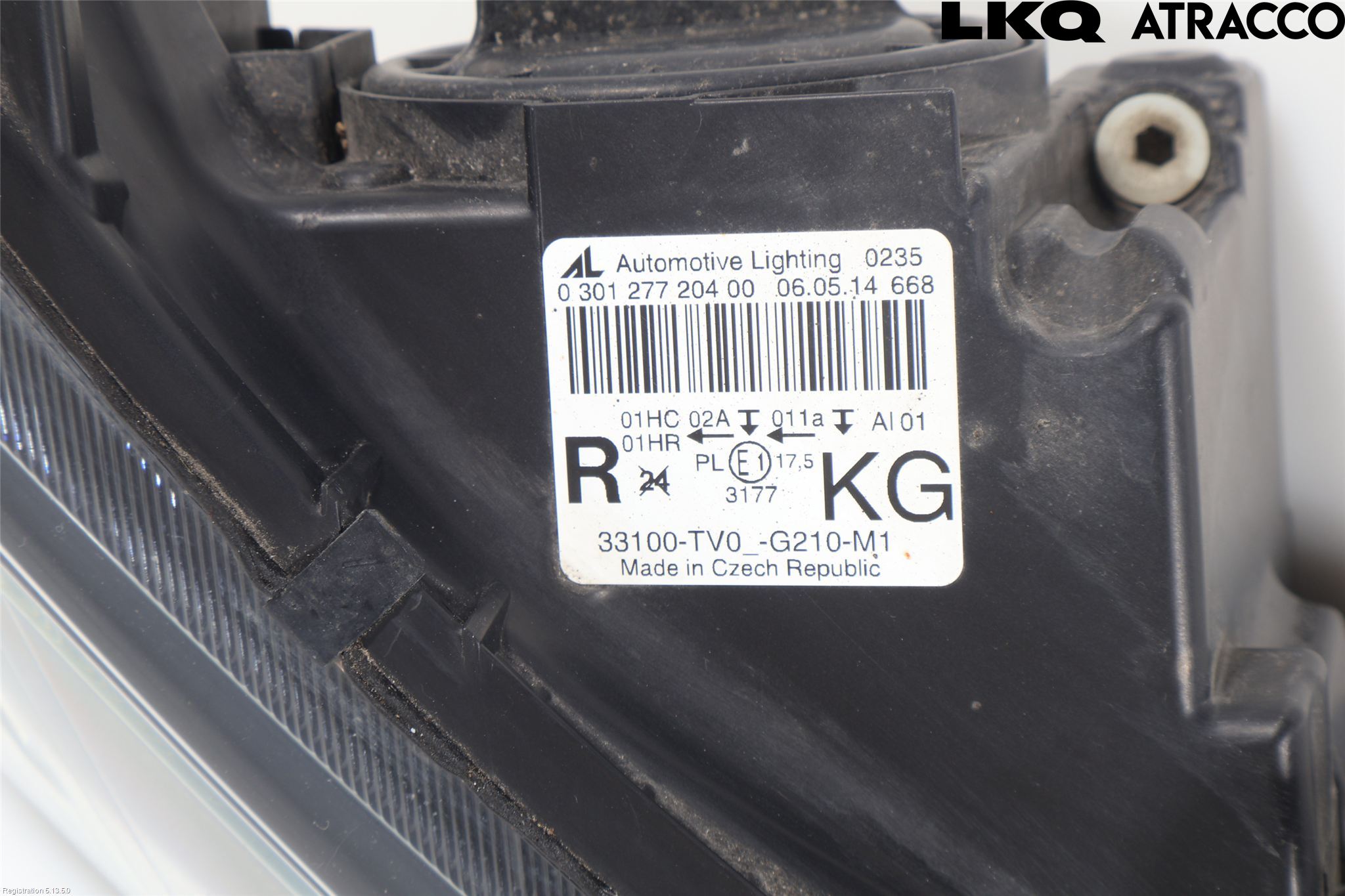 Honda CIVIC 12-16 Strålkastare Höger