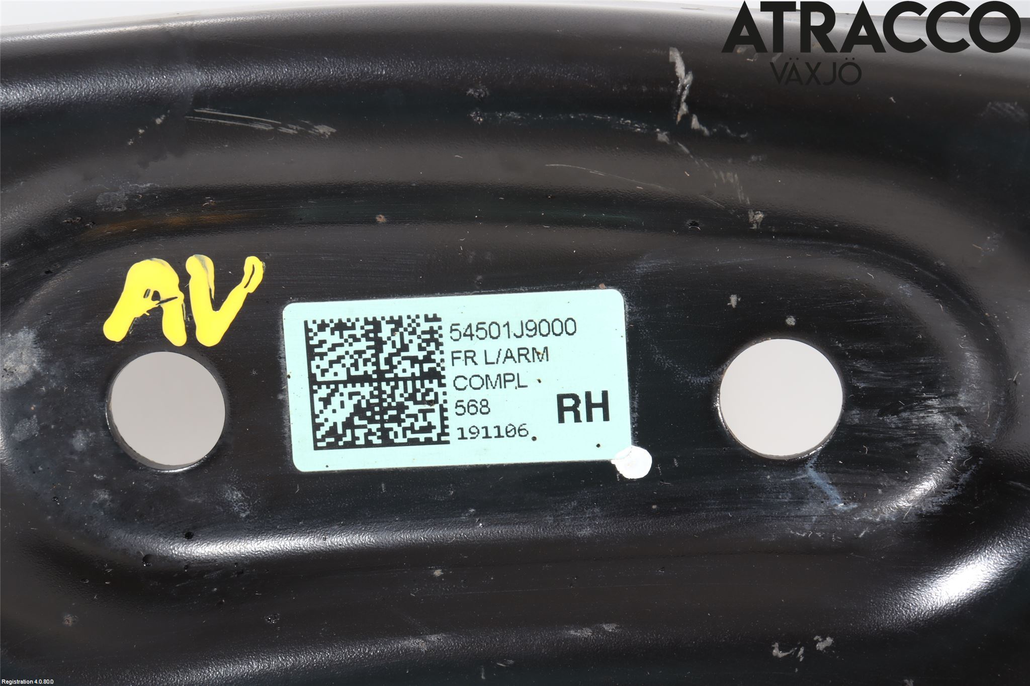 Hyundai KONA/ELECTRIC OS 18-23 Bärarm Fram Undre Hö